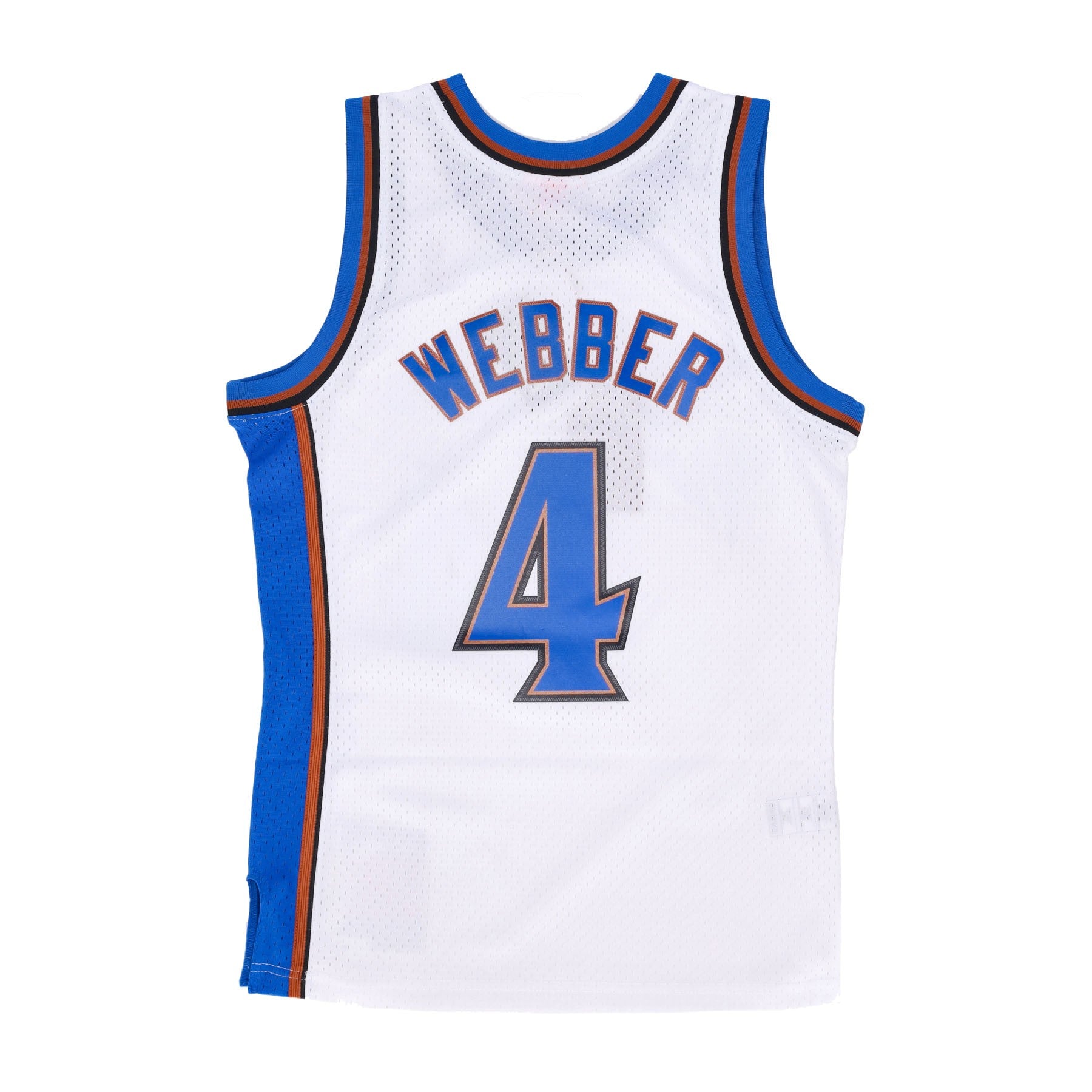 Mitchell & Ness, Canotta Basket Uomo Nba Home Jersey Hardwood Classics No 4 Chris Webber 1997-98 Waswiz, 