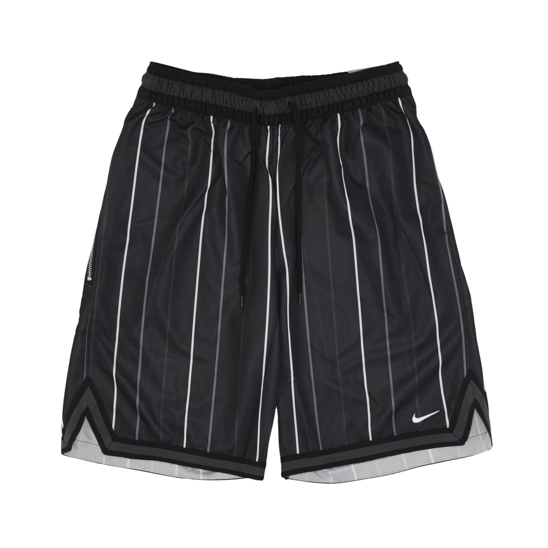 Nike, Pantaloncino Tipo Basket Uomo Dri-fit Dna 10in Short, Black/dk Smoke Grey/white