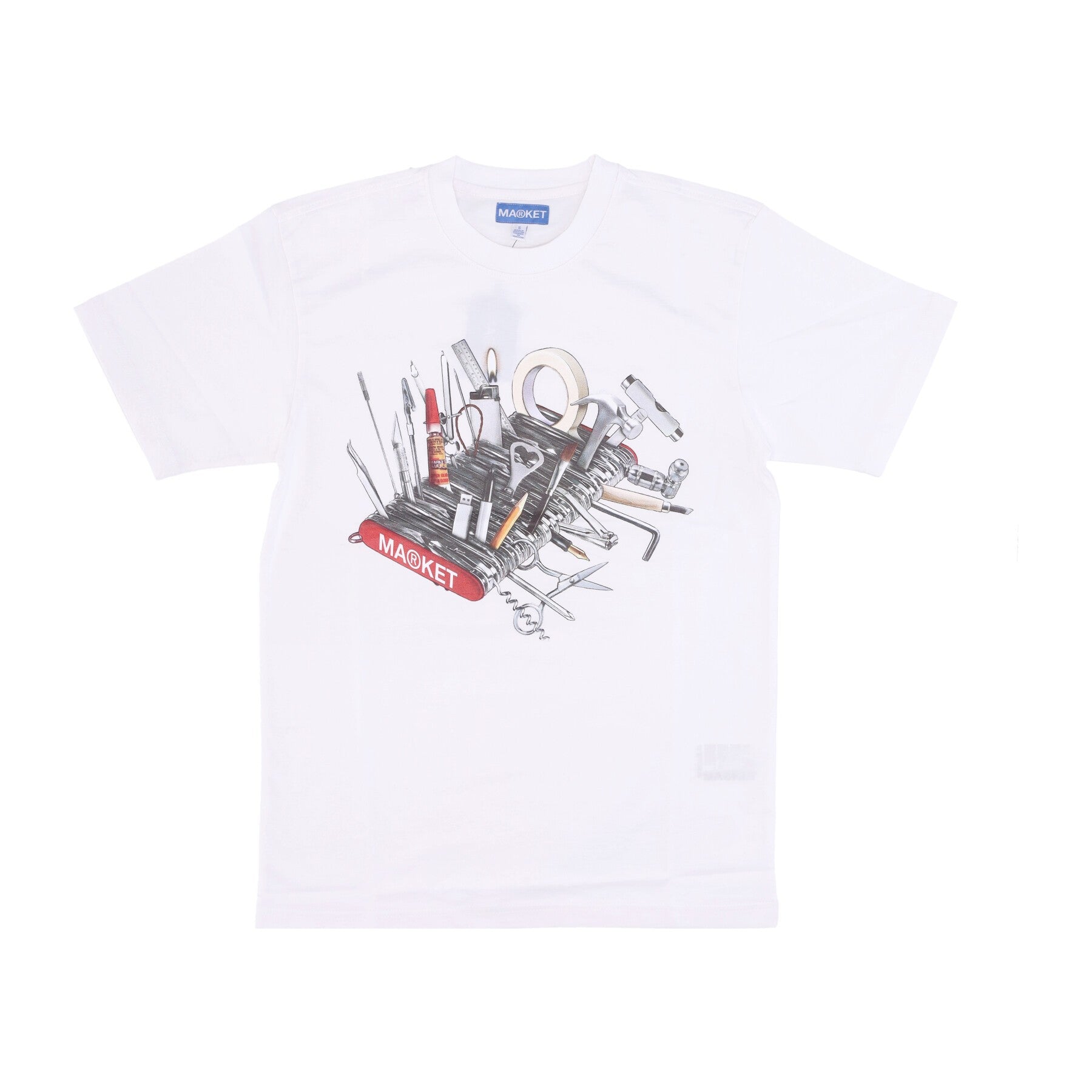 Market, Maglietta Uomo Tools Of The Trade Tee, White