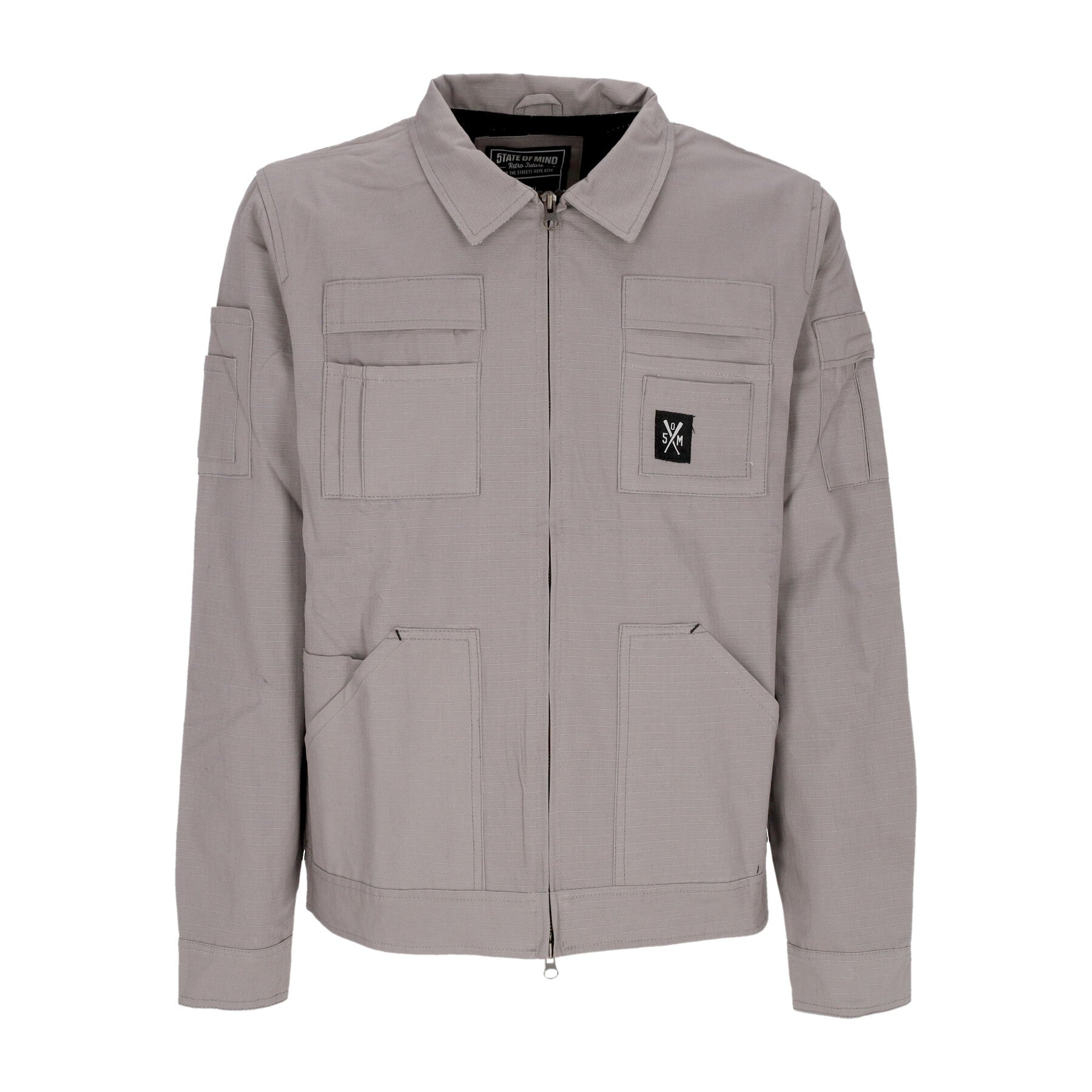 Men's Retrofuture Combat Jacket Grey