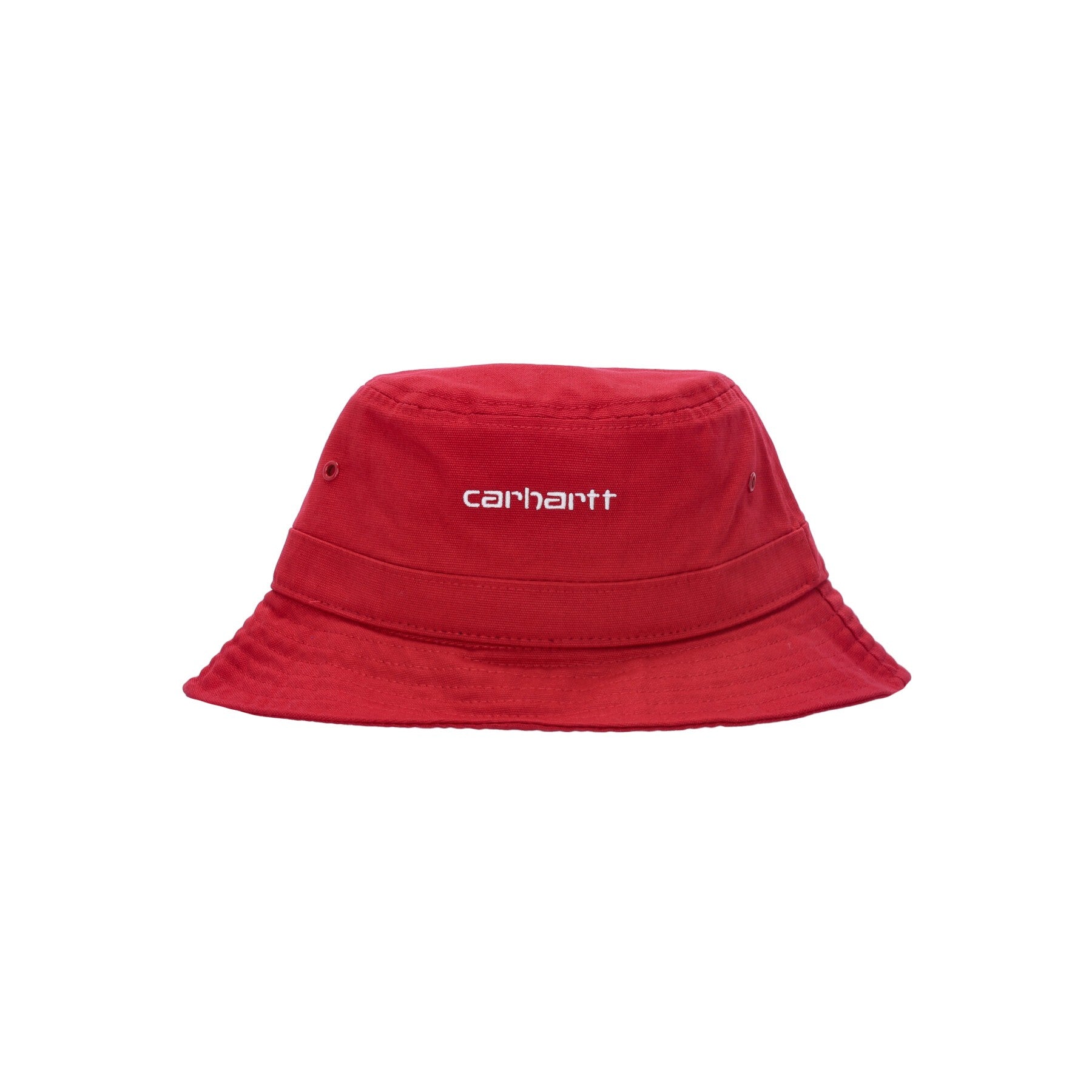 Carhartt Wip, Cappello Da Pescatore Uomo Script Bucket Hat, Arcade/white