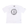 New Era, Maglietta Uomo Nba Infill Logo Os Tee Bronet, White/black