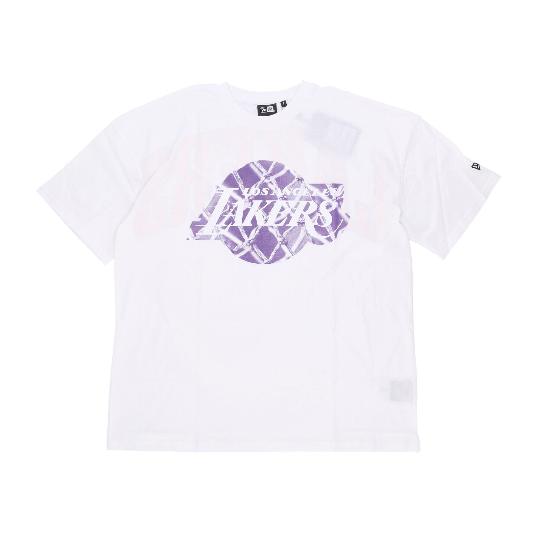 New Era, Maglietta Uomo Nba Infill Logo Os Tee Loslak, 