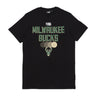 New Era, Maglietta Uomo Nba Team Graphic Tee Milbuc, Black/dark Green