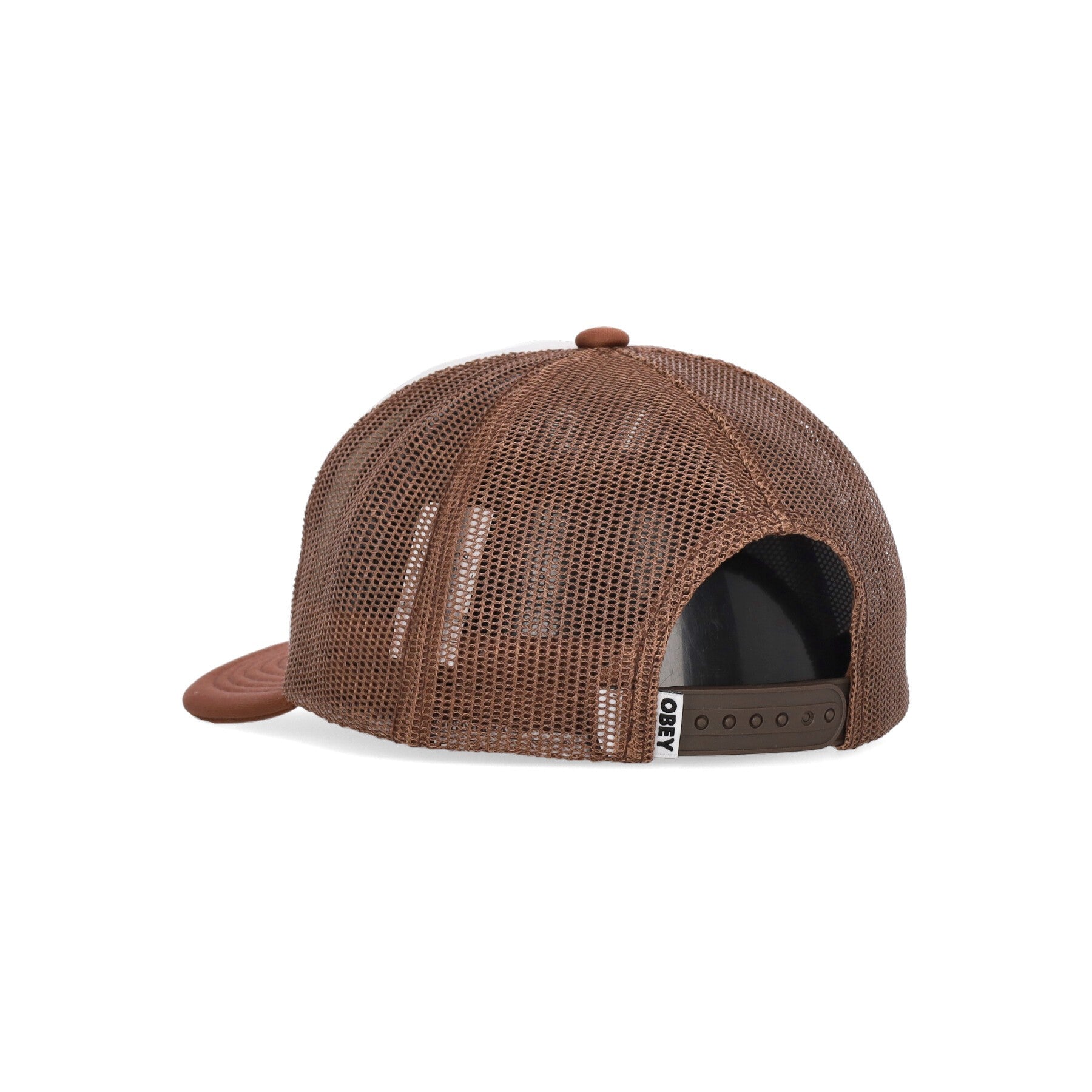 Sunshine Foam Trucker Brown Multi Men's Curved Visor Cap