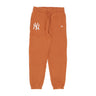 New Era, Pantalone Tuta Leggero Uomo Mlb League Essentials Jogger Neyyan, Spring Toffee/white