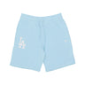 New Era, Pantalone Corto Tuta Uomo Mlb League Essentials Shorts Losdod, Chrome Blue/white