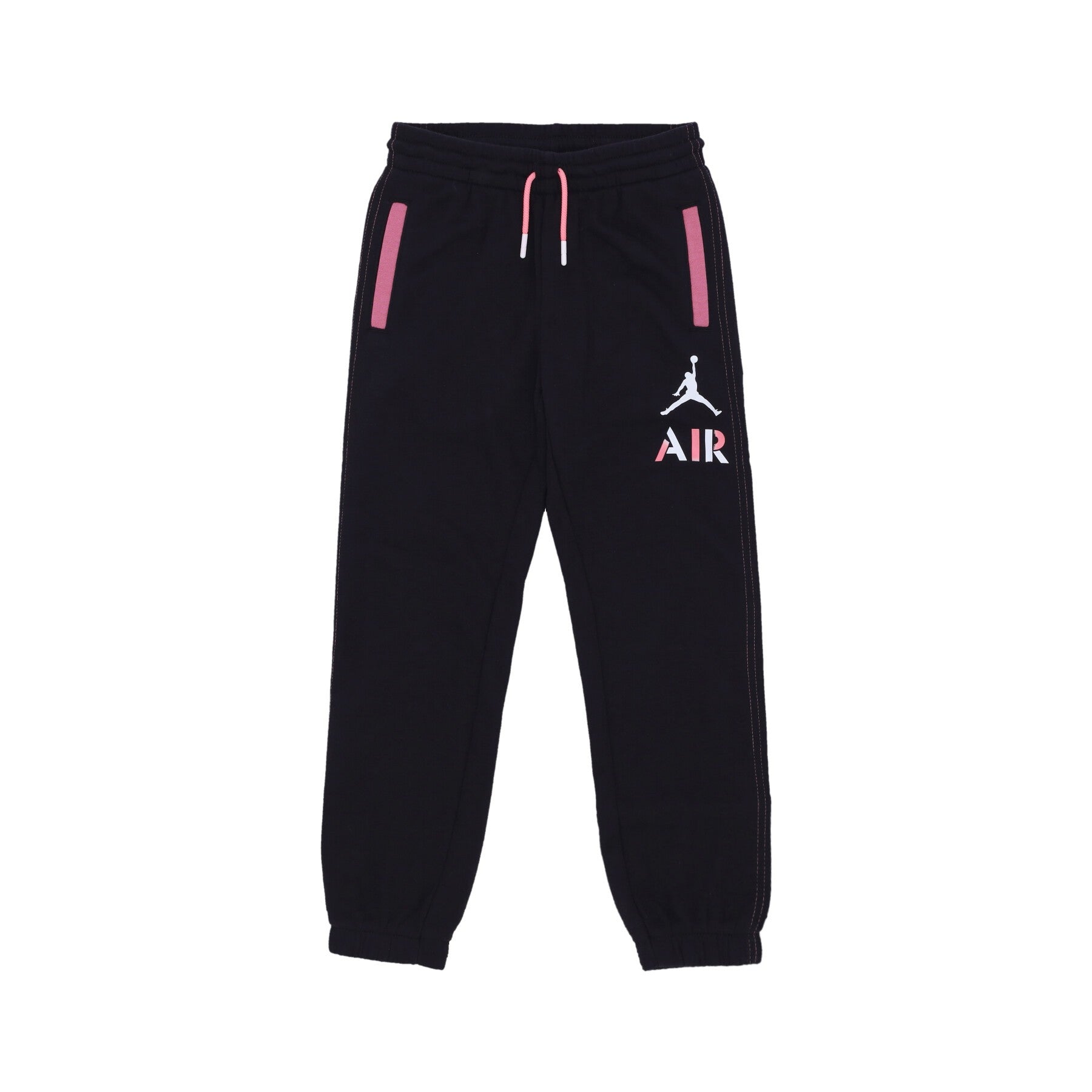 Jordan, Pantalone Tuta Leggero Ragazza Air Focus Jogger, Black