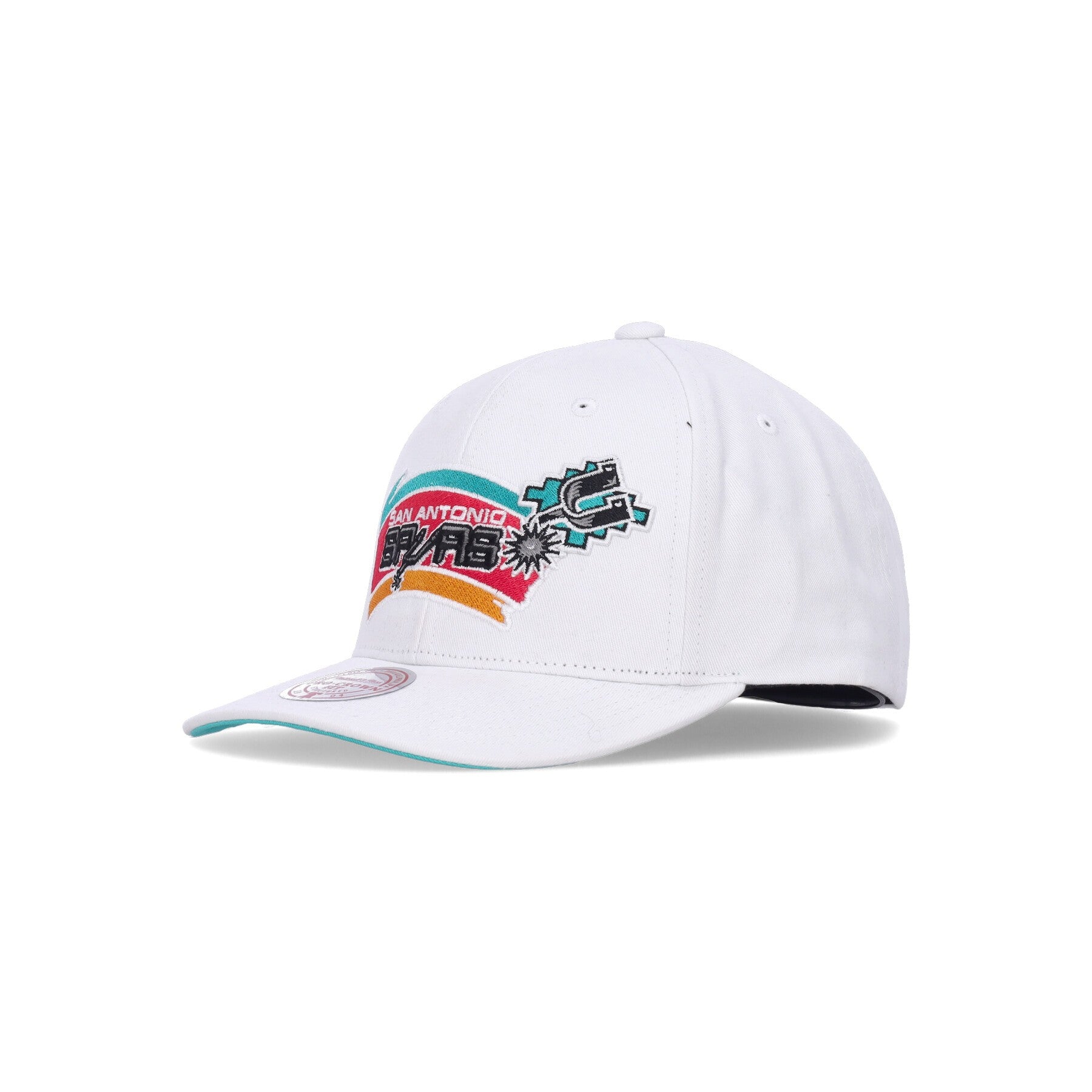 Mitchell & Ness, Cappellino Visiera Curva Uomo Nba All In Pro Snapback Hwc Saaspu, White