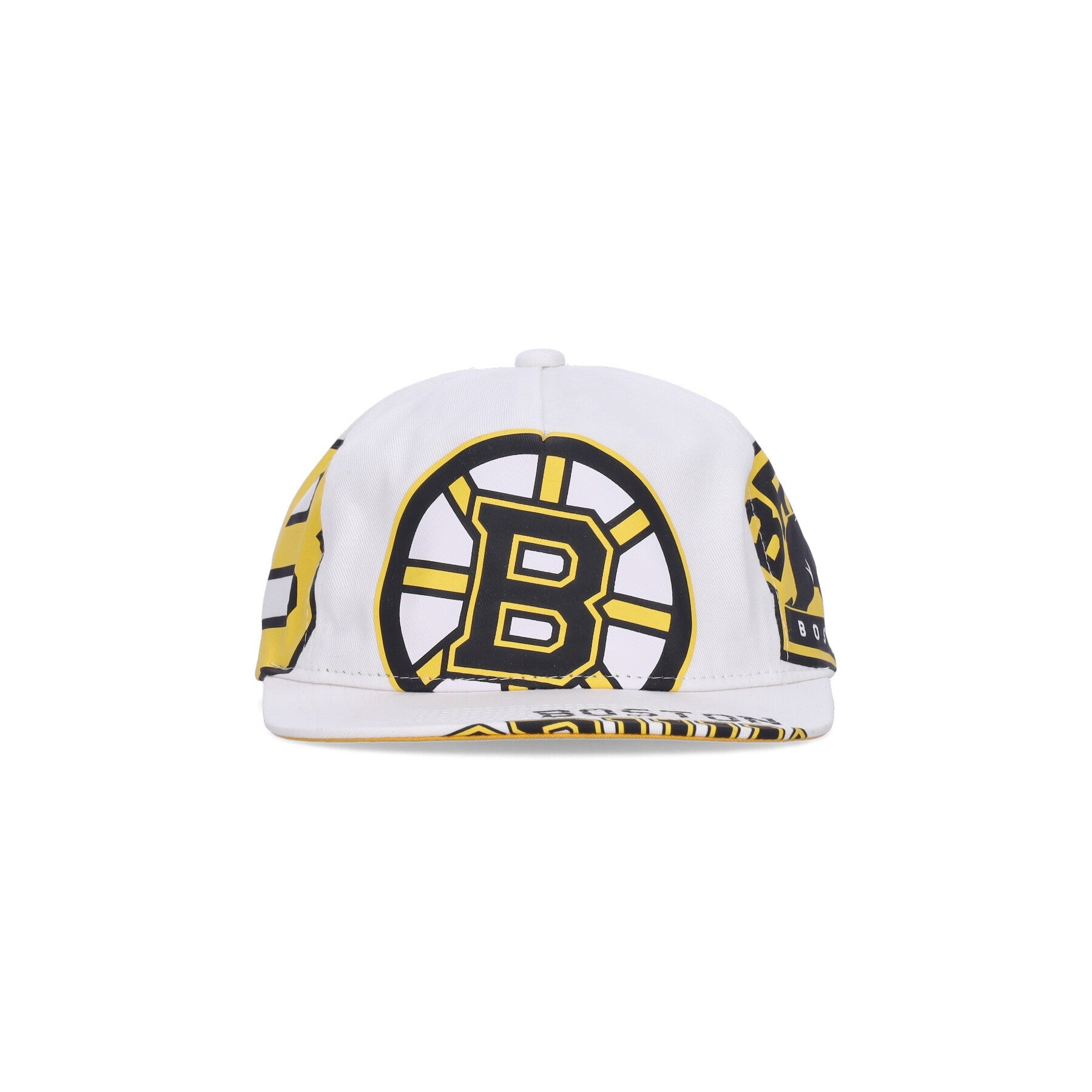 Mitchell & Ness, Cappellino Visiera Piatta Uomo Nhl In Your Face Deadstock Bosbru, White