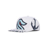 Mitchell & Ness, Cappellino Visiera Piatta Uomo Nhl In Your Face Deadstock Seakra, White