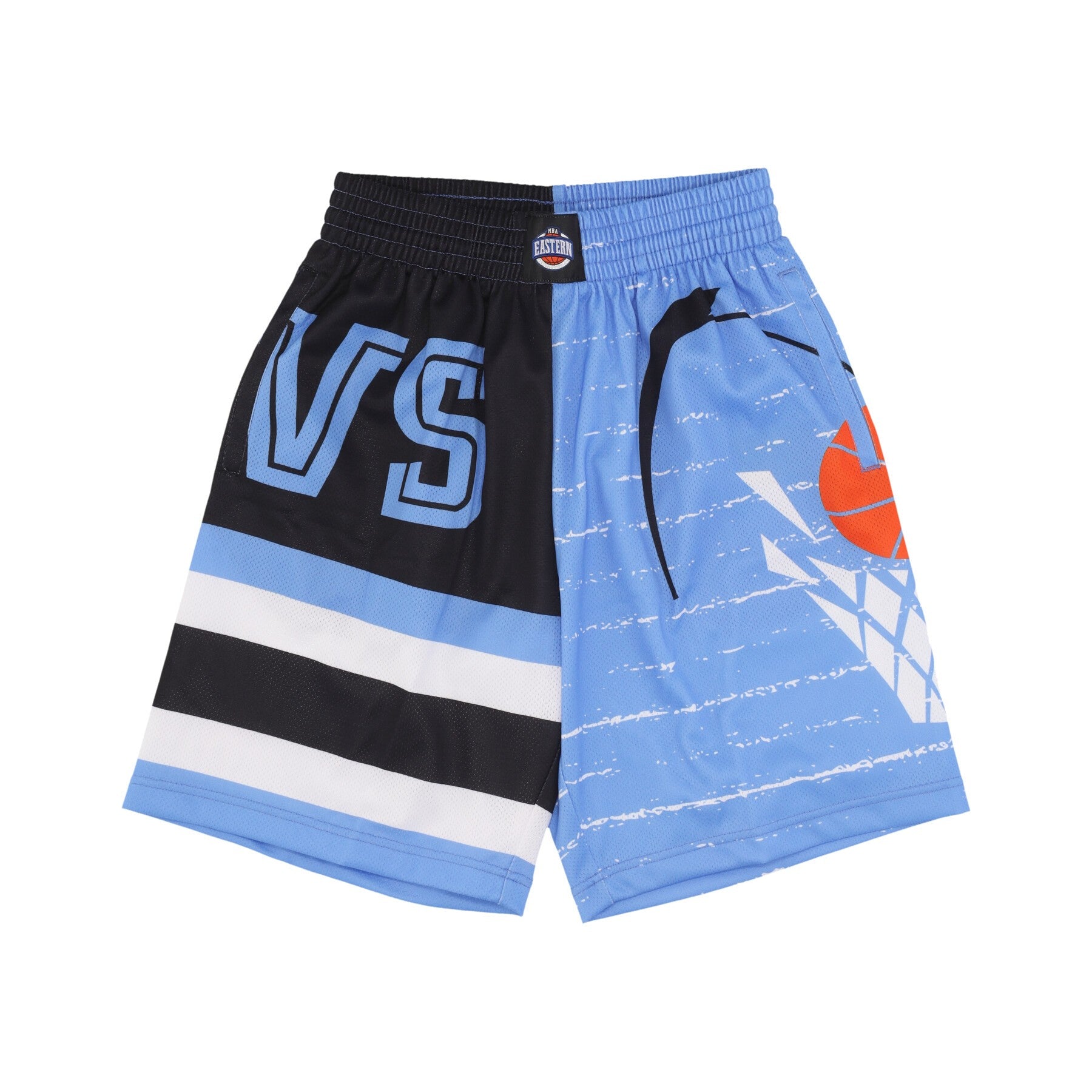 Mitchell & Ness, Pantaloncino Basket Uomo Nba Jumbotron 3.0 Shorts Clecav, Multi/white