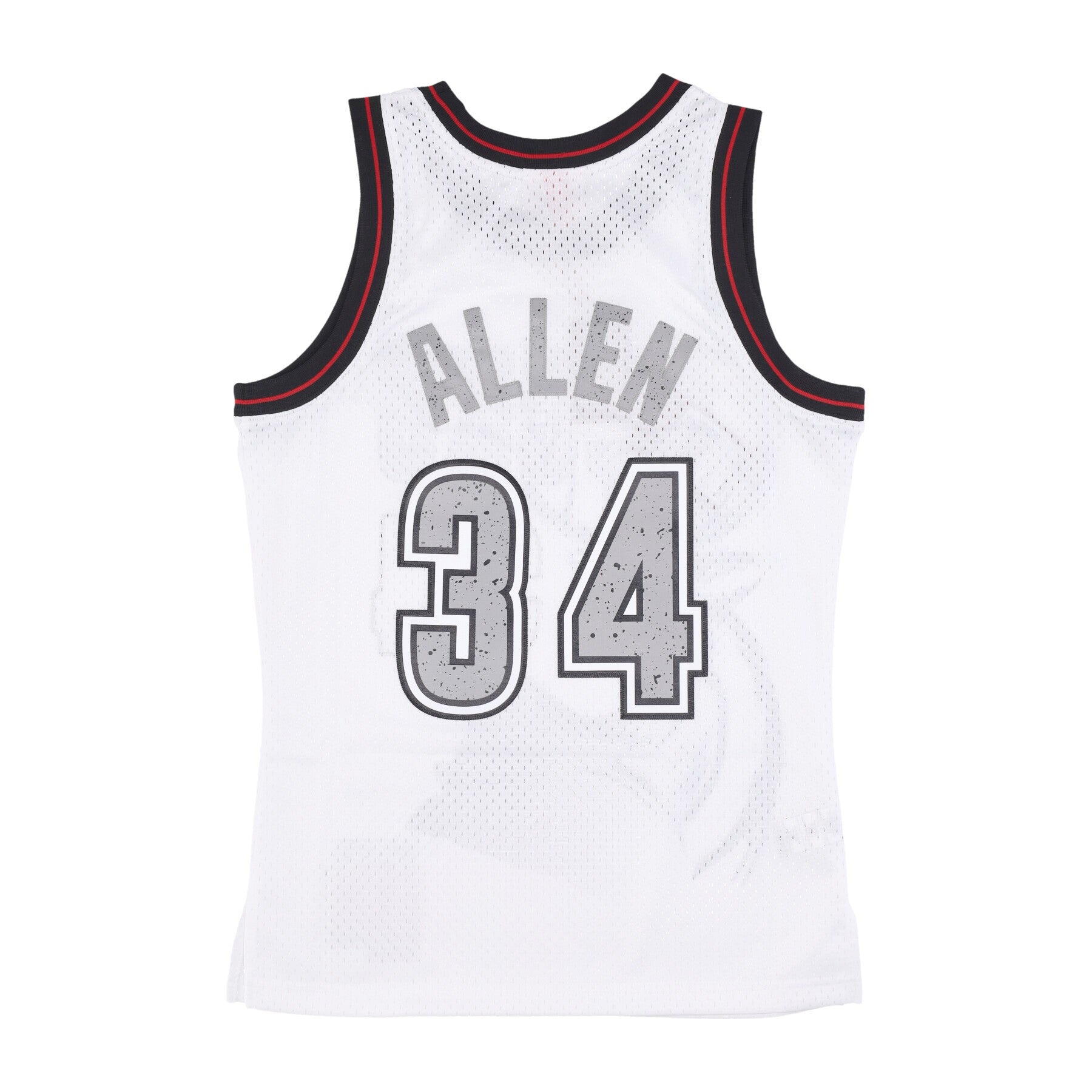 Mitchell & Ness, Canotta Basket Uomo Nba Cracked Cement Swingman Jersey No 34 Ray Allen Milbuc, 