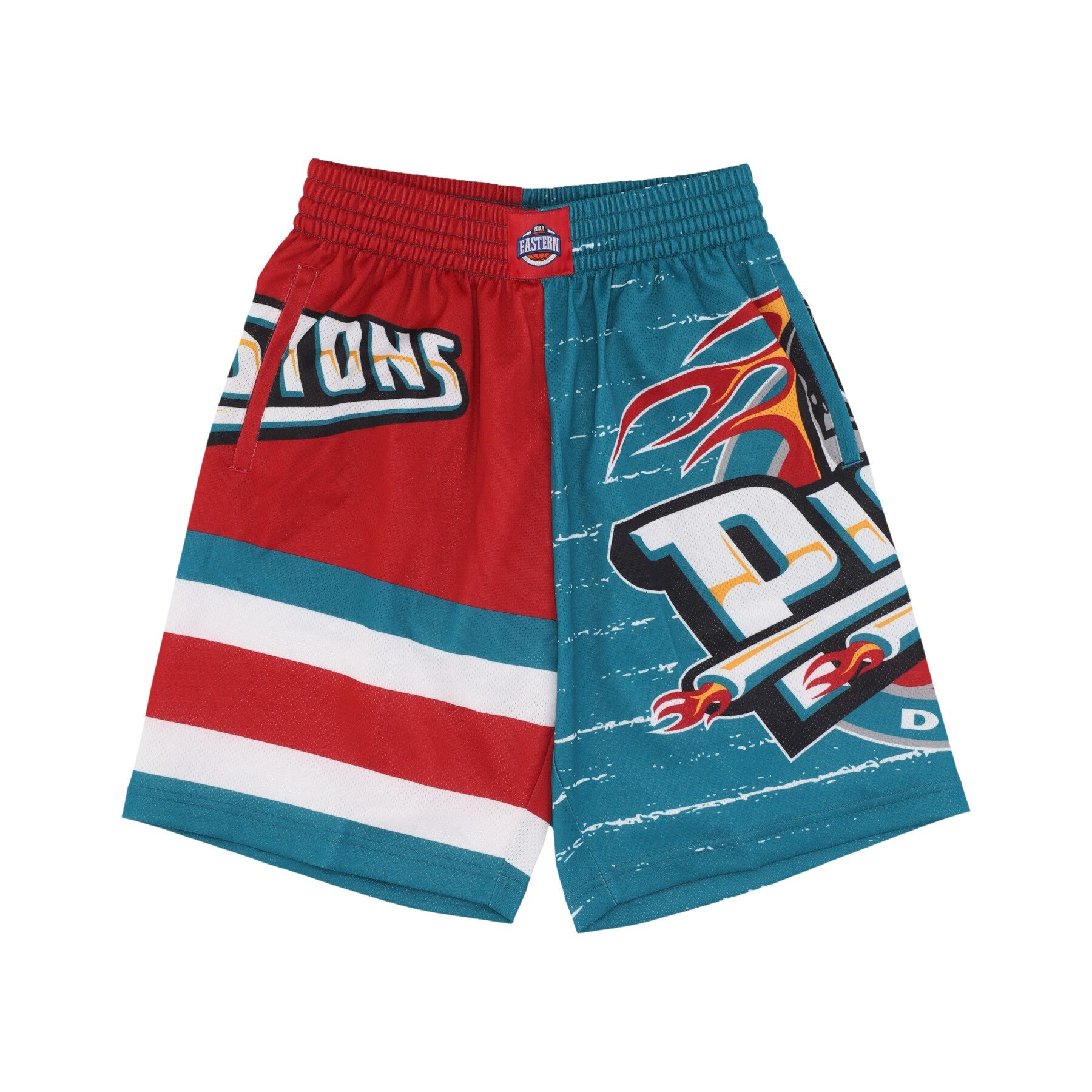 Mitchell & Ness, Pantaloncino Tipo Basket Uomo Nba Jumbotron 3.0 Shorts Detpis, 