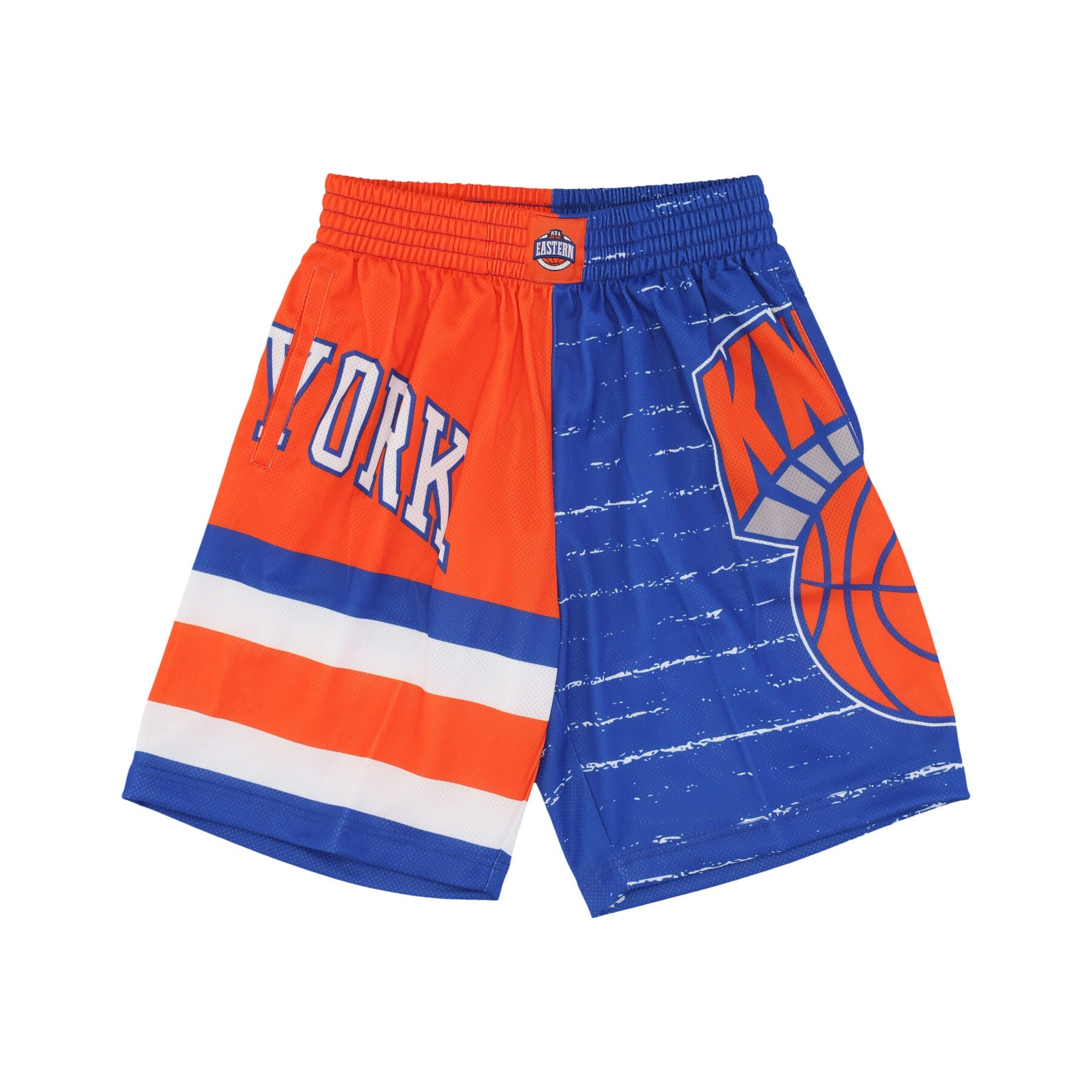 Mitchell & Ness, Pantaloncino Tipo Basket Uomo Nba Jumbotron 3.0 Shorts Neykni, Multi/white