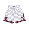 Mitchell & Ness, Pantaloncino Basket Uomo Nba Cracked Cement Swingman Short1994 Orlmag, White