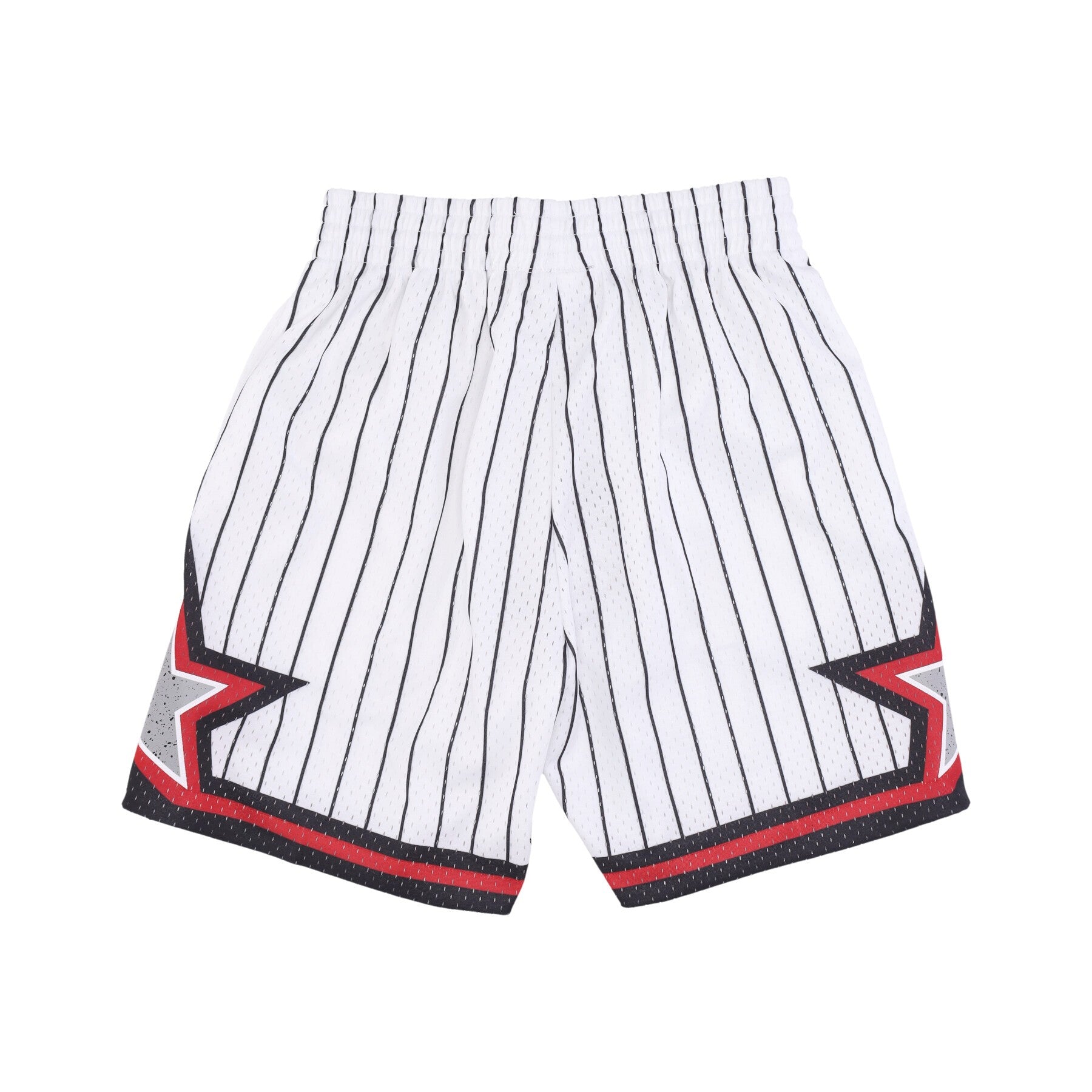 Mitchell & Ness, Pantaloncino Basket Uomo Nba Cracked Cement Swingman Short1994 Orlmag, White