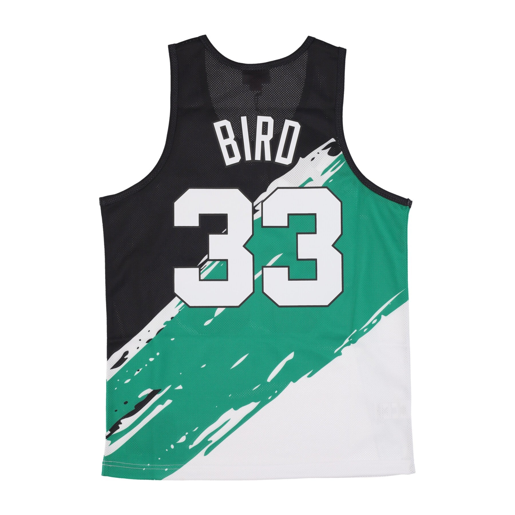 Mitchell & Ness, Canotta Tipo Basket Uomo Nba Paint Brush Mesh Tank No 33 Larry Bird Boscel, 