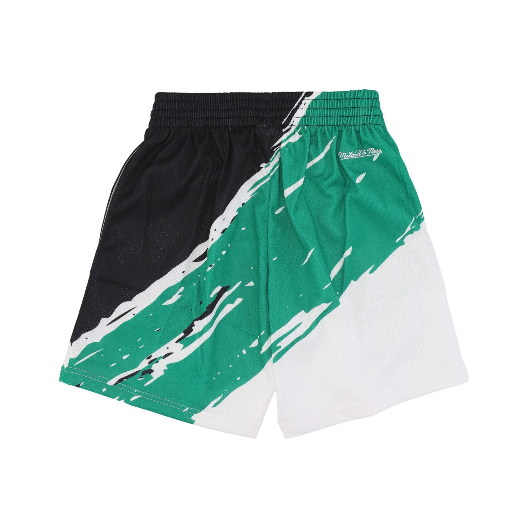 Mitchell & Ness, Pantaloncino Tipo Basket Uomo Nba Paint Brush Sublimated Mesh Short Boscel, 