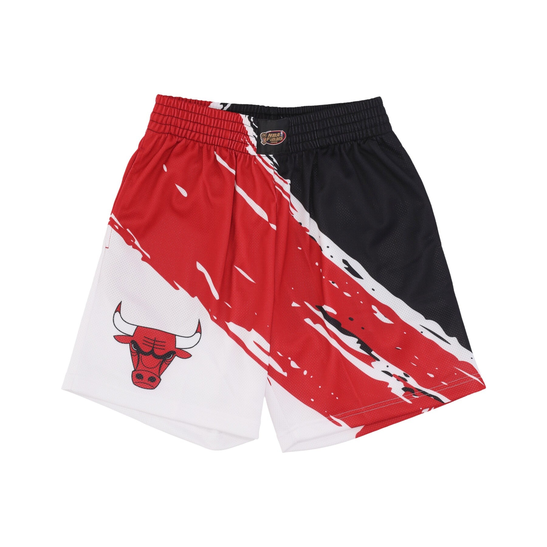 Mitchell & Ness, Pantaloncino Tipo Basket Uomo Nba Paint Brush Sublimated Mesh Short Chibul, Multi/white