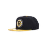 Mitchell & Ness, Cappellino Visiera Piatta Uomo Nhl Team 2 Tone 2.0 Snapback Bosbru, Black/yellow