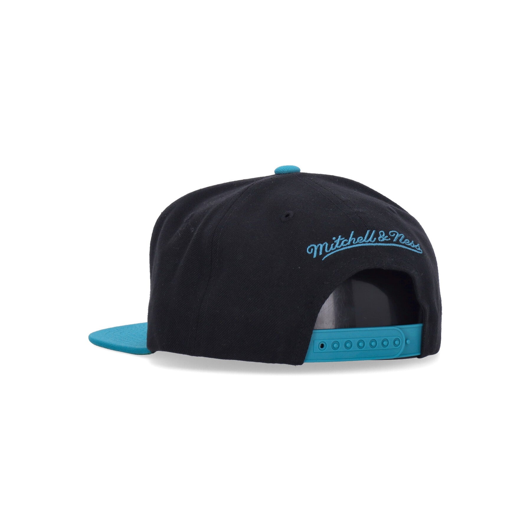 Mitchell & Ness, Cappellino Visiera Piatta Uomo Nhl Team 2 Tone 2.0 Snapback Sajsha, Black/teal