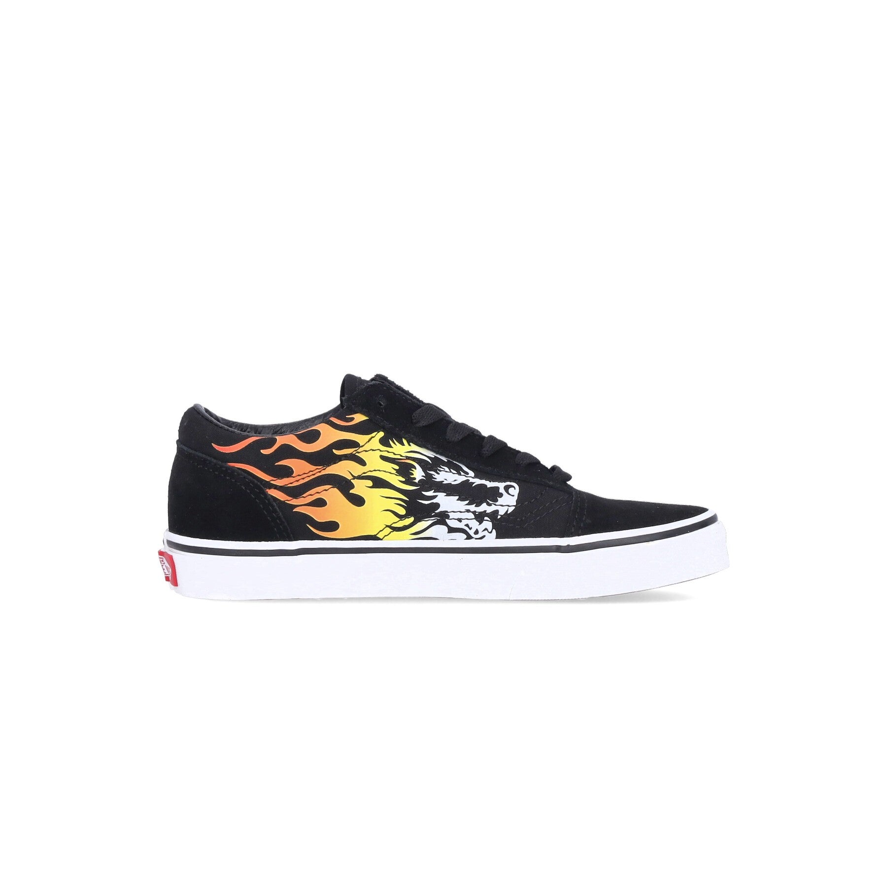 Vans, Scarpa Bassa Ragazzo Old Skool (ferocious Flame), 