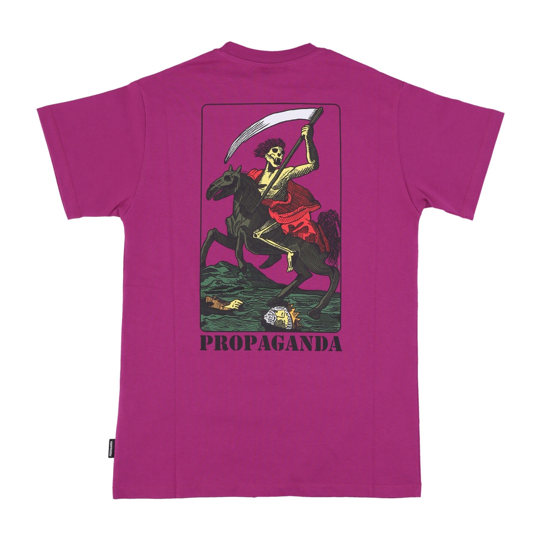 Propaganda, Maglietta Uomo Death Card Tee, Purple Haze