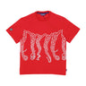 Octopus, Maglietta Uomo Chain Tee, Red