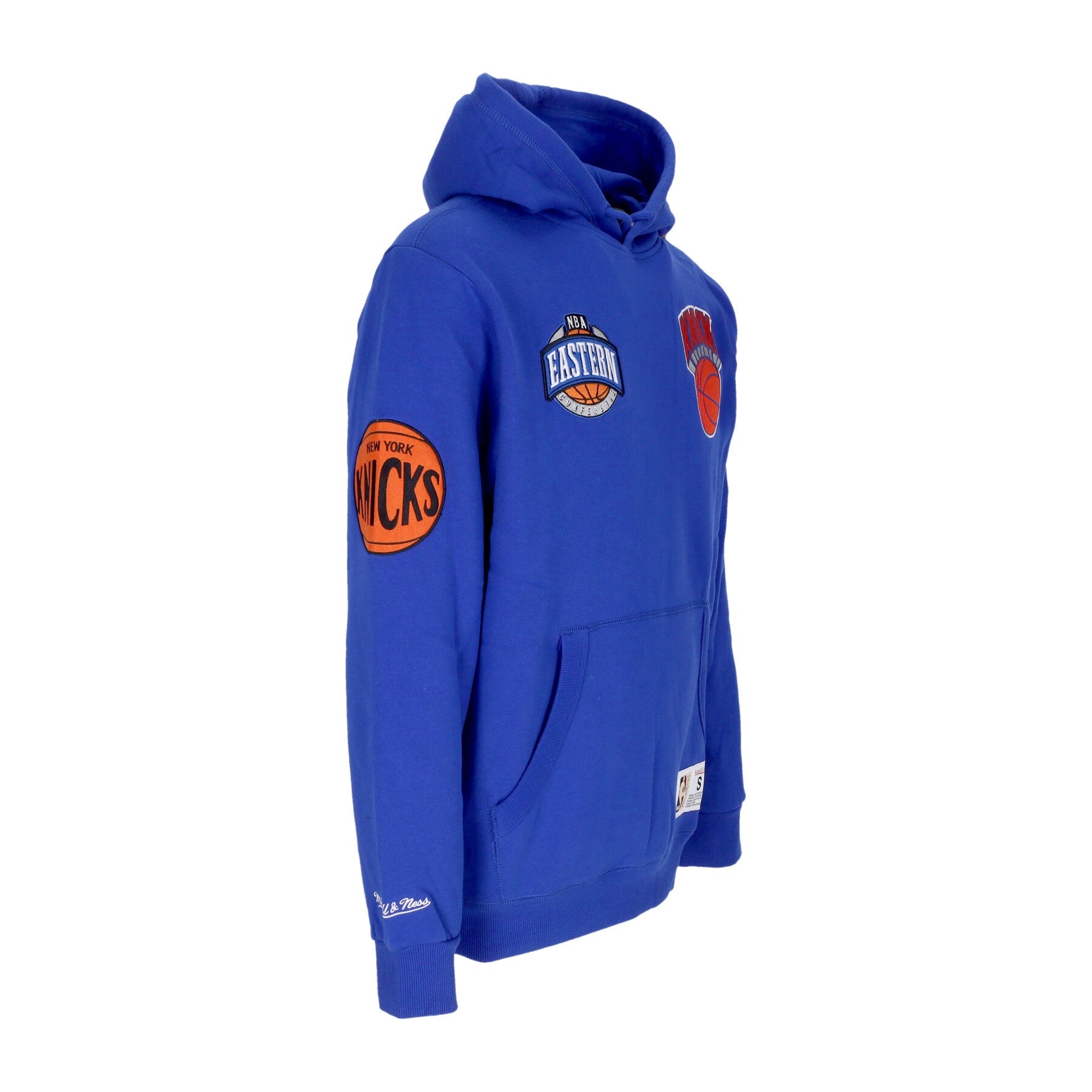 Mitchell & Ness, Felpa Cappuccio Uomo Nba Hometown Fleece Hoodie Neykni, 