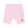 Jordan, Pantaloncino Ciclista Ragazza Essentials Bike Short, Pink Foam