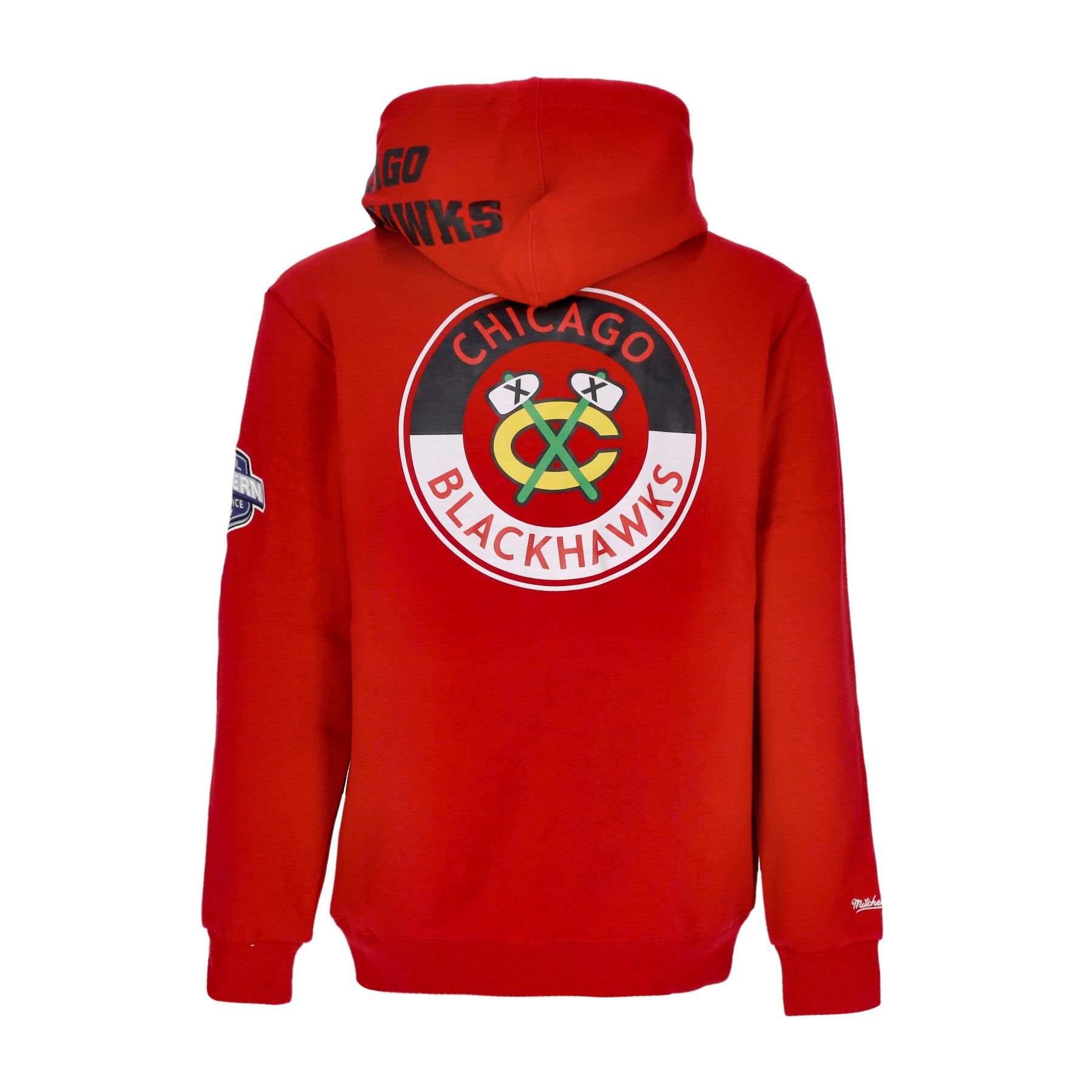 Mitchell & Ness, Felpa Cappuccio Uomo Nhl Hometown Fleece Hoodie Chibla, 