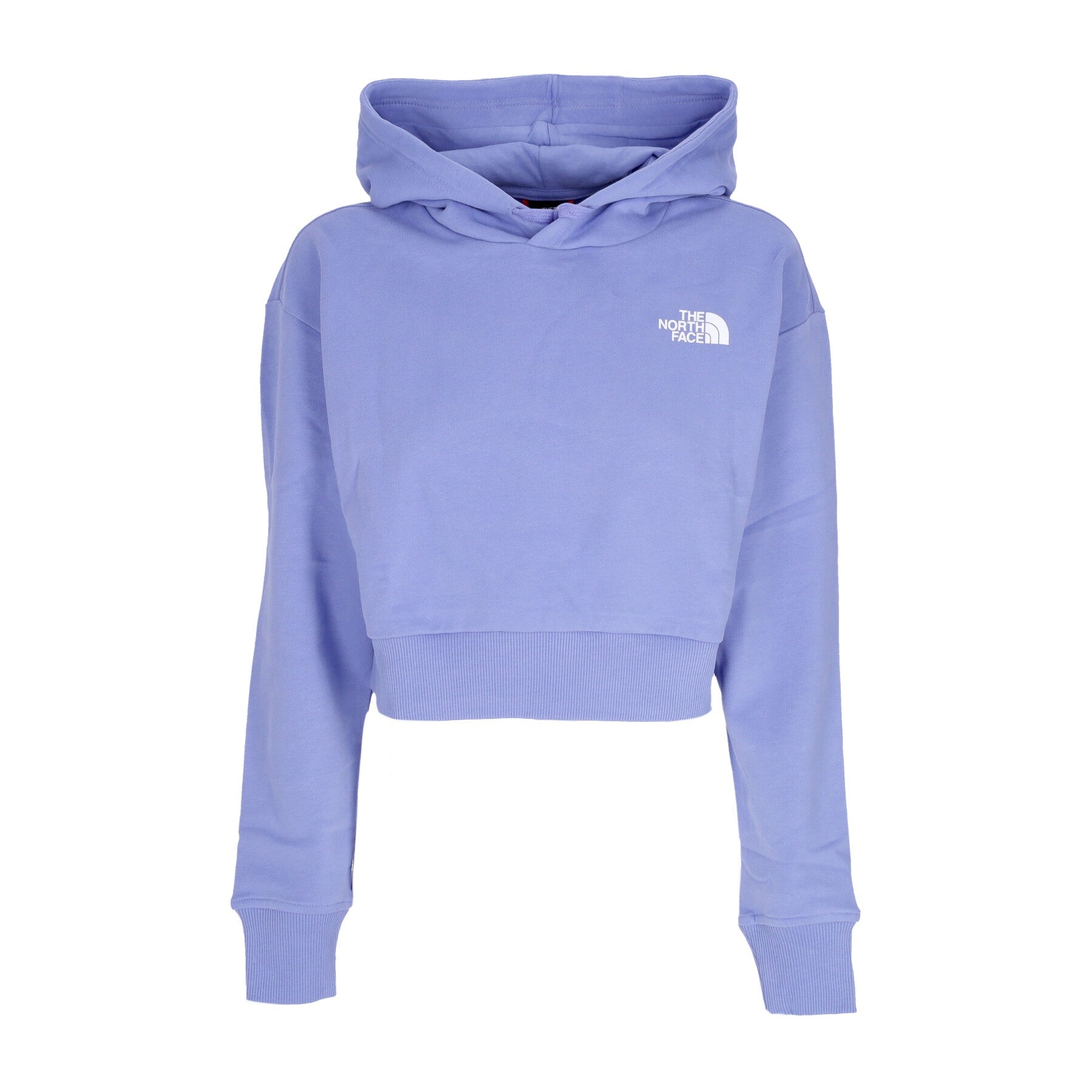 Damen Crop Hoodie Trend Crop Hoodie Deep Periwinkle