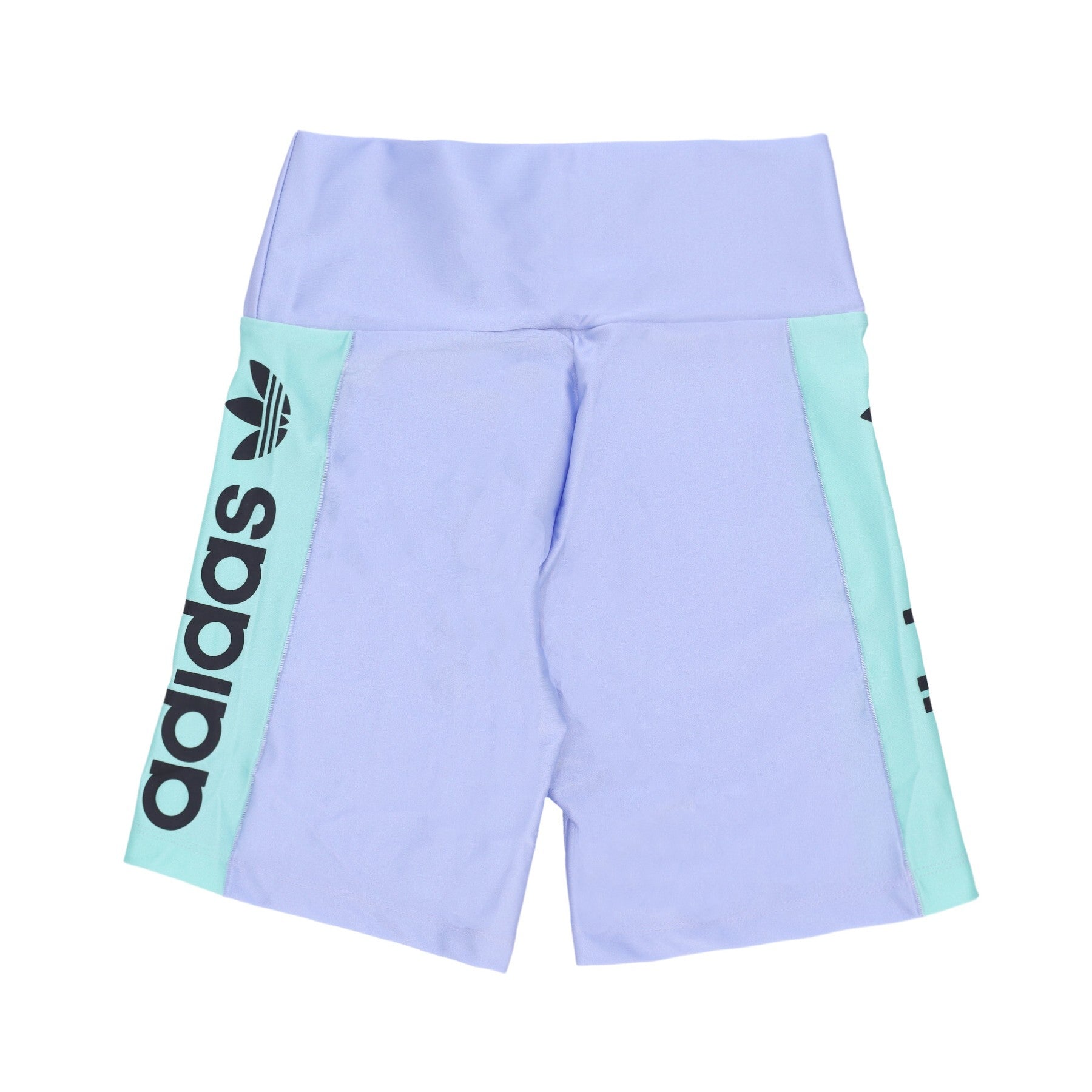 Adidas, Pantaloncino Ciclista Donna Originals High Shine Shorts, Blue Dawn