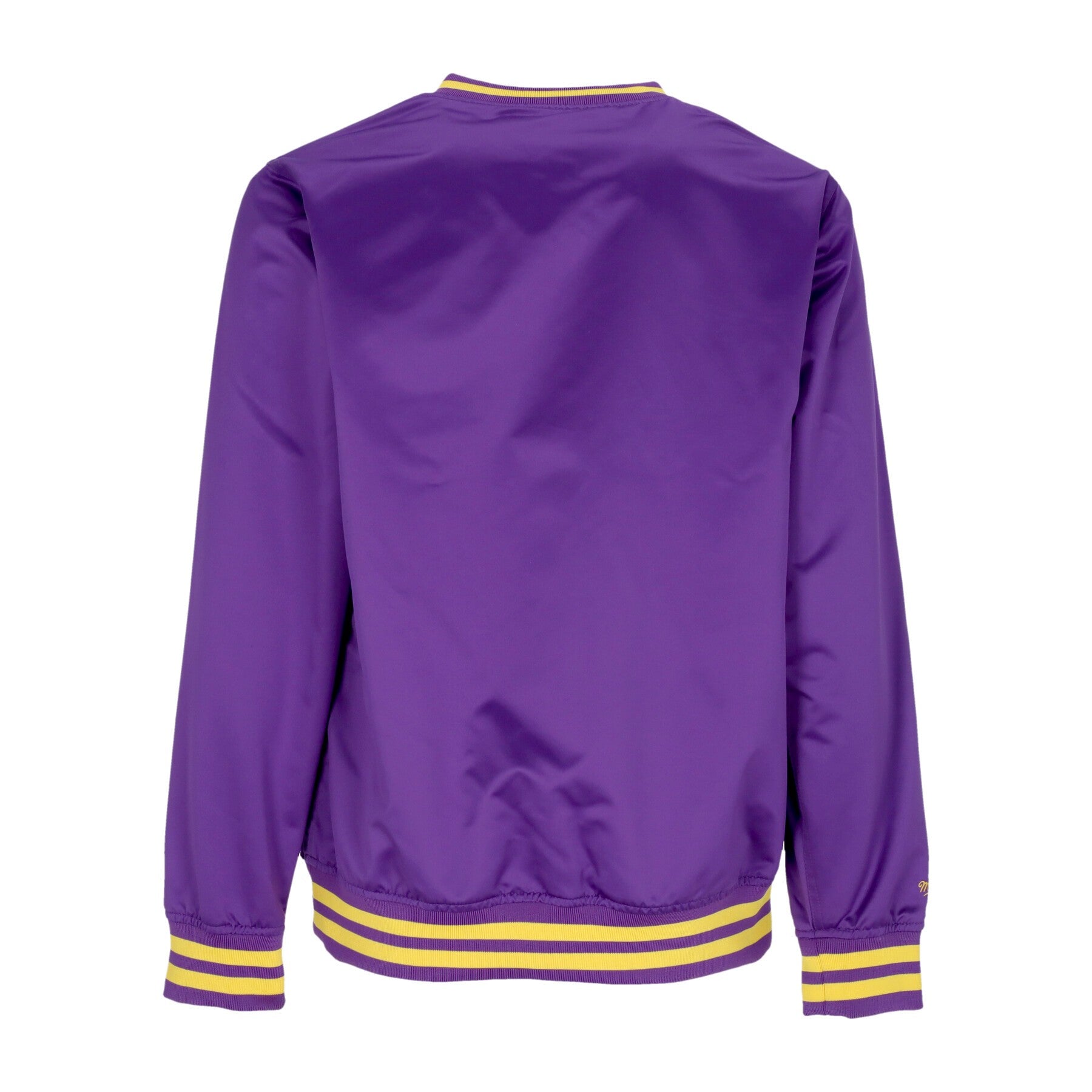 Mitchell & Ness, Casacca Uomo Ncaa Sideline Pullover Satin Jacket Loutig, 