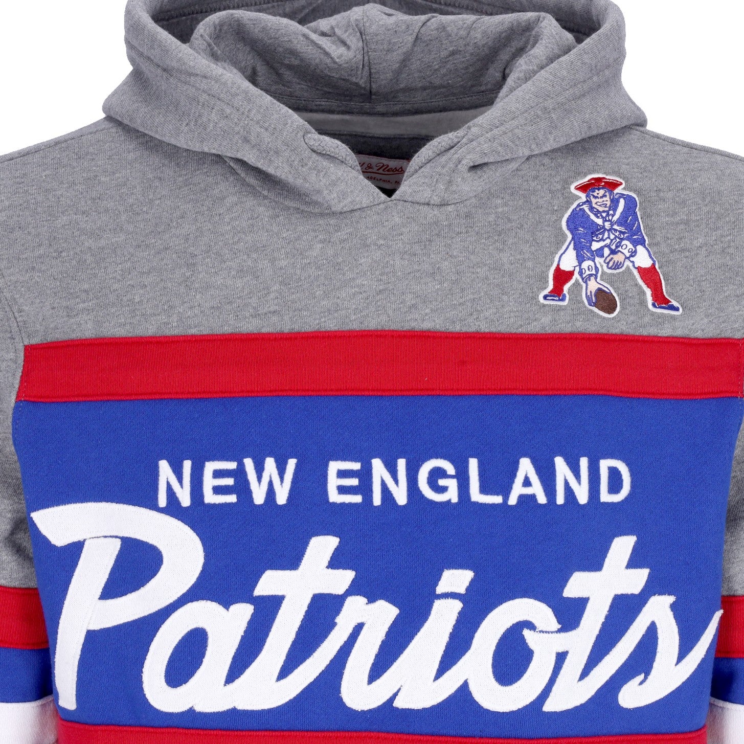 Mitchell & Ness, Felpa Cappuccio Uomo Nfl Headcoach Hoodie Neepat, 