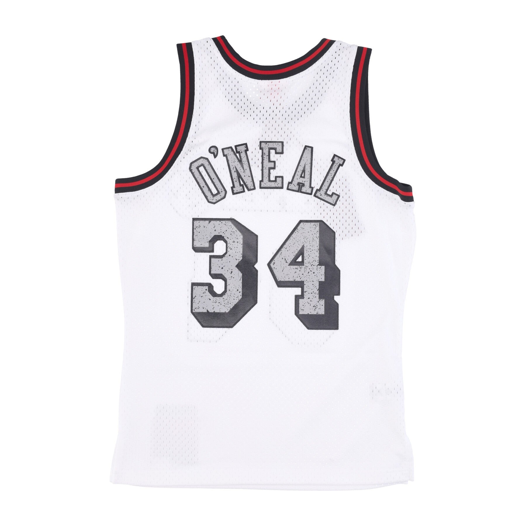 Mitchell & Ness, Canotta Basket Uomo Nba Cracked Cement Swingman Jersey Hardwood Classics No 34 Shaquille O'neal Loslak, 