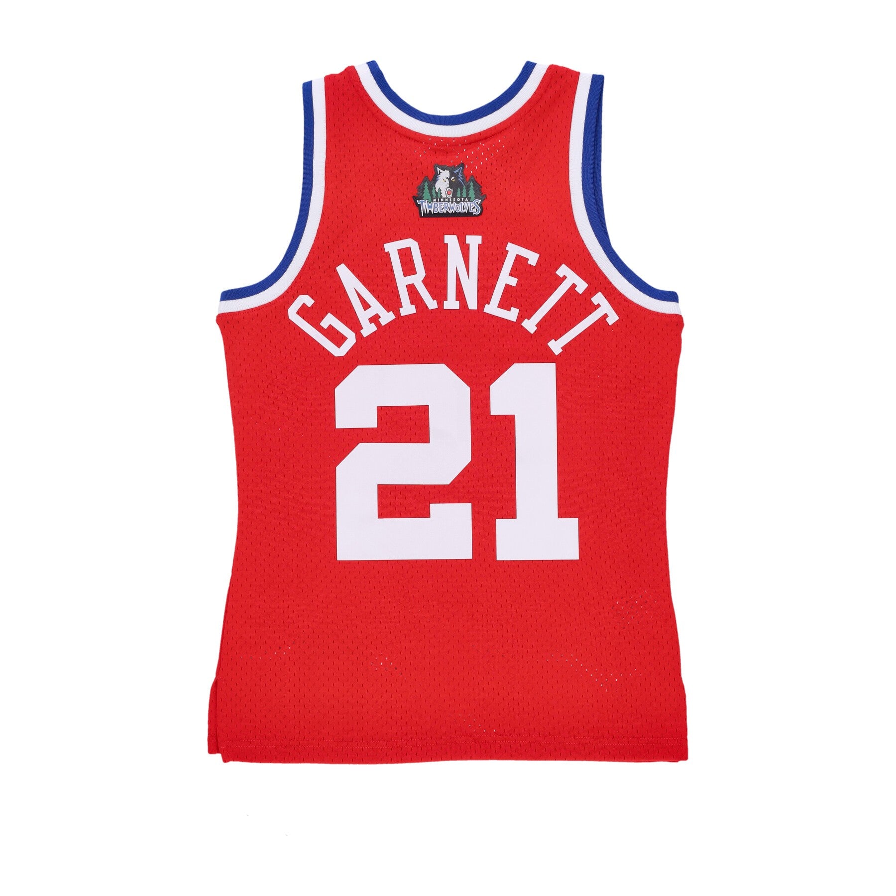 Mitchell & Ness, Canotta Basket Uomo Nba Swingman Jersey Hardwood Classics  No 21 Kevin Garnett Team West, 