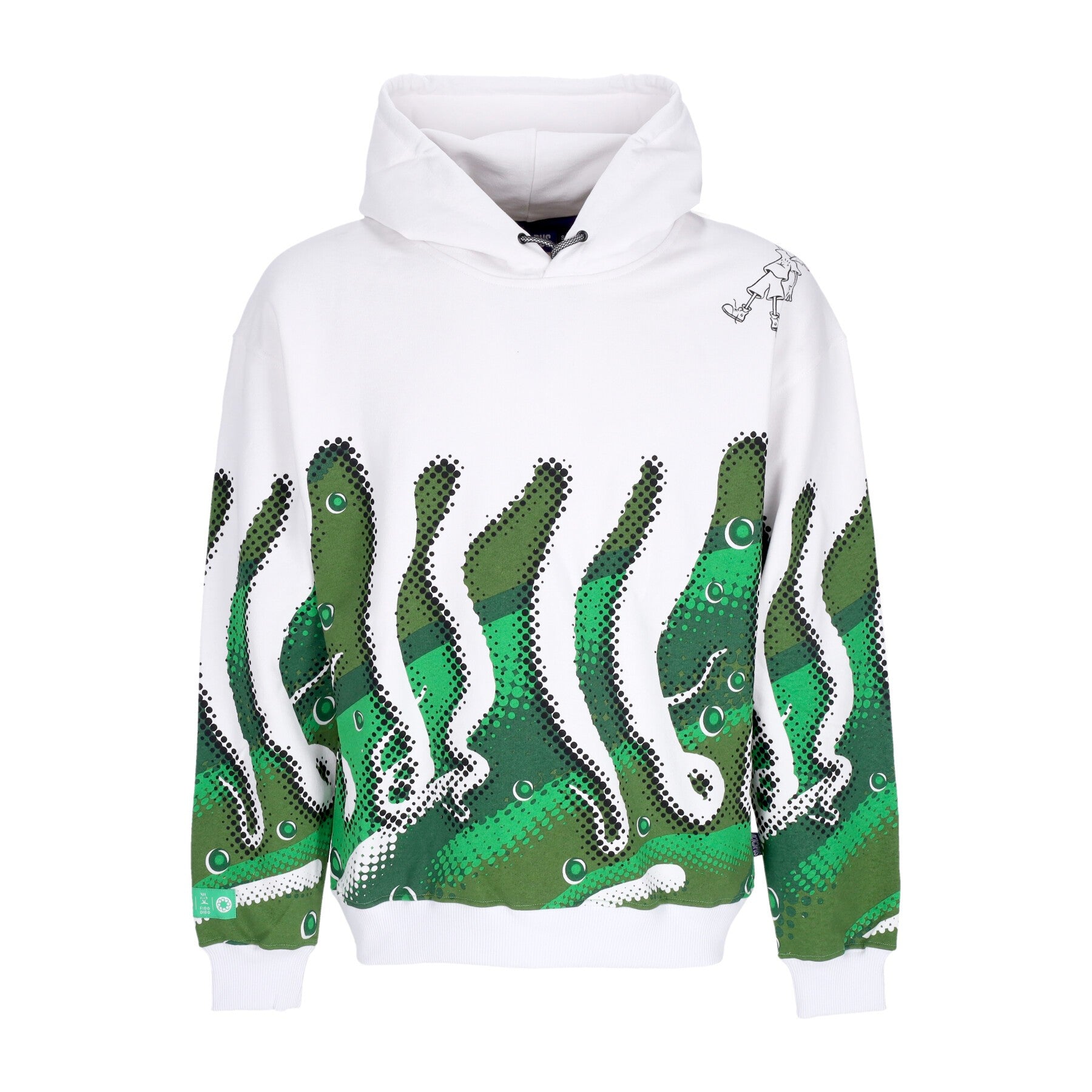 Sweat-shirt léger Hood Swirl Swirl X 7up White