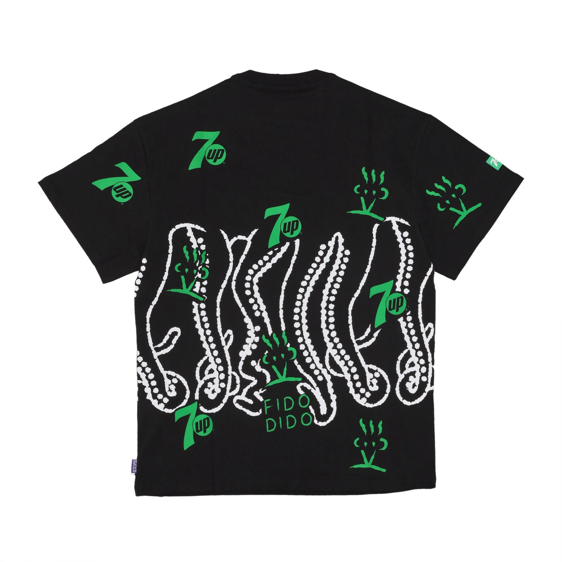 Octopus, Maglietta Uomo Splashed Tee X 7up, 