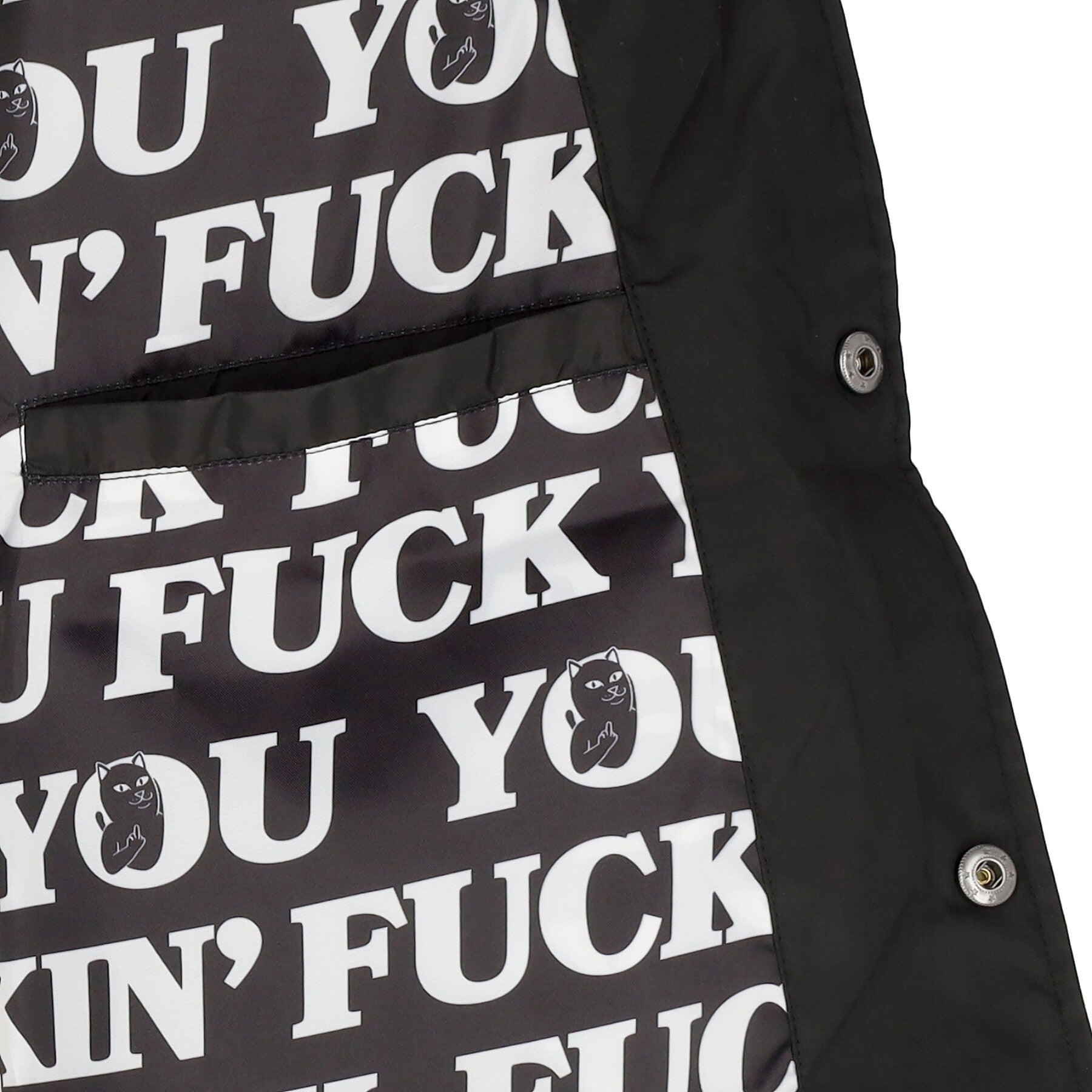 Ripndip, Giacca Coach Jacket Uomo Fuckin' Fuck Coaches Jacket, 