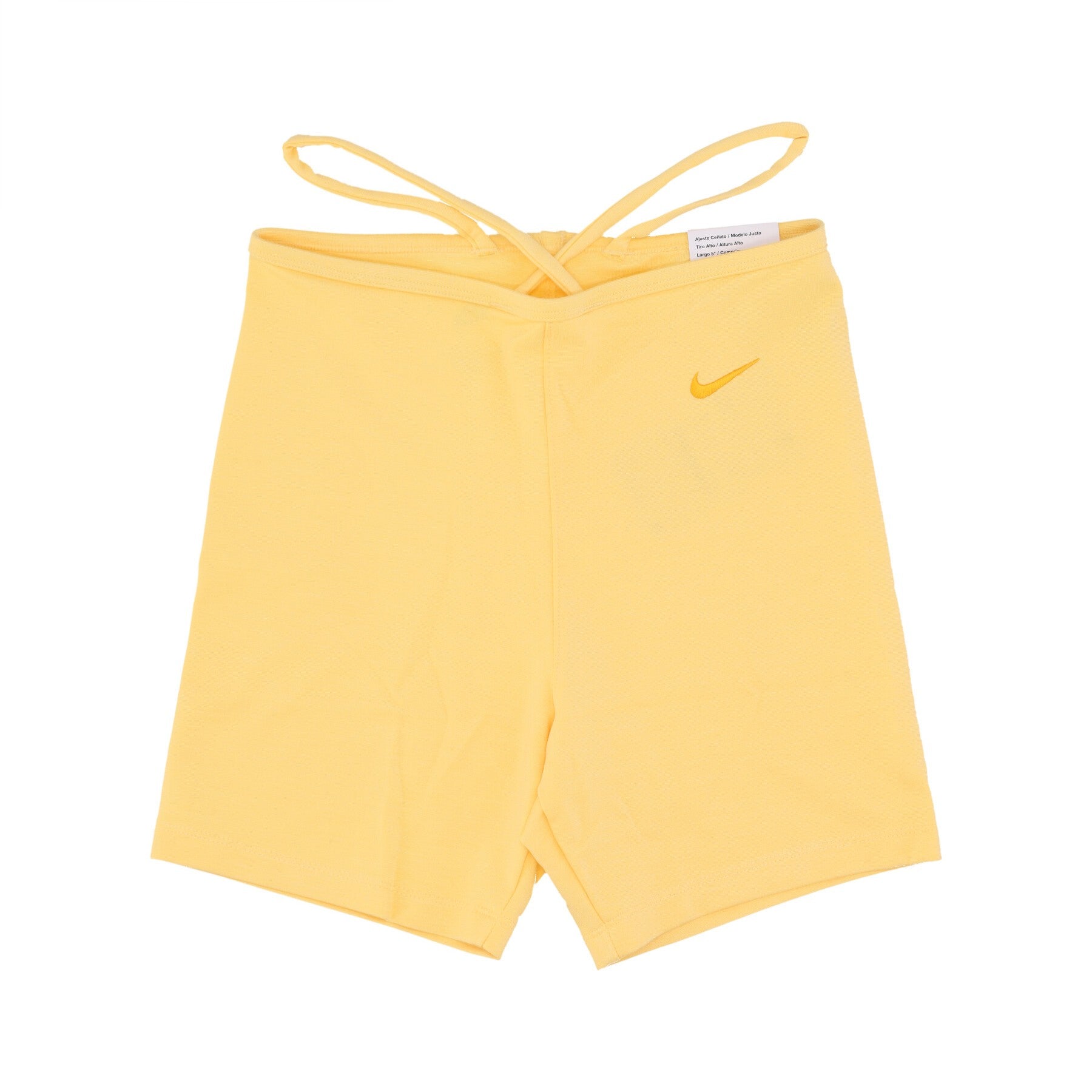 Nike, Pantaloncino Ciclista Donna Sportswear Everyday Modern Short, Topaz Gold/university Gold