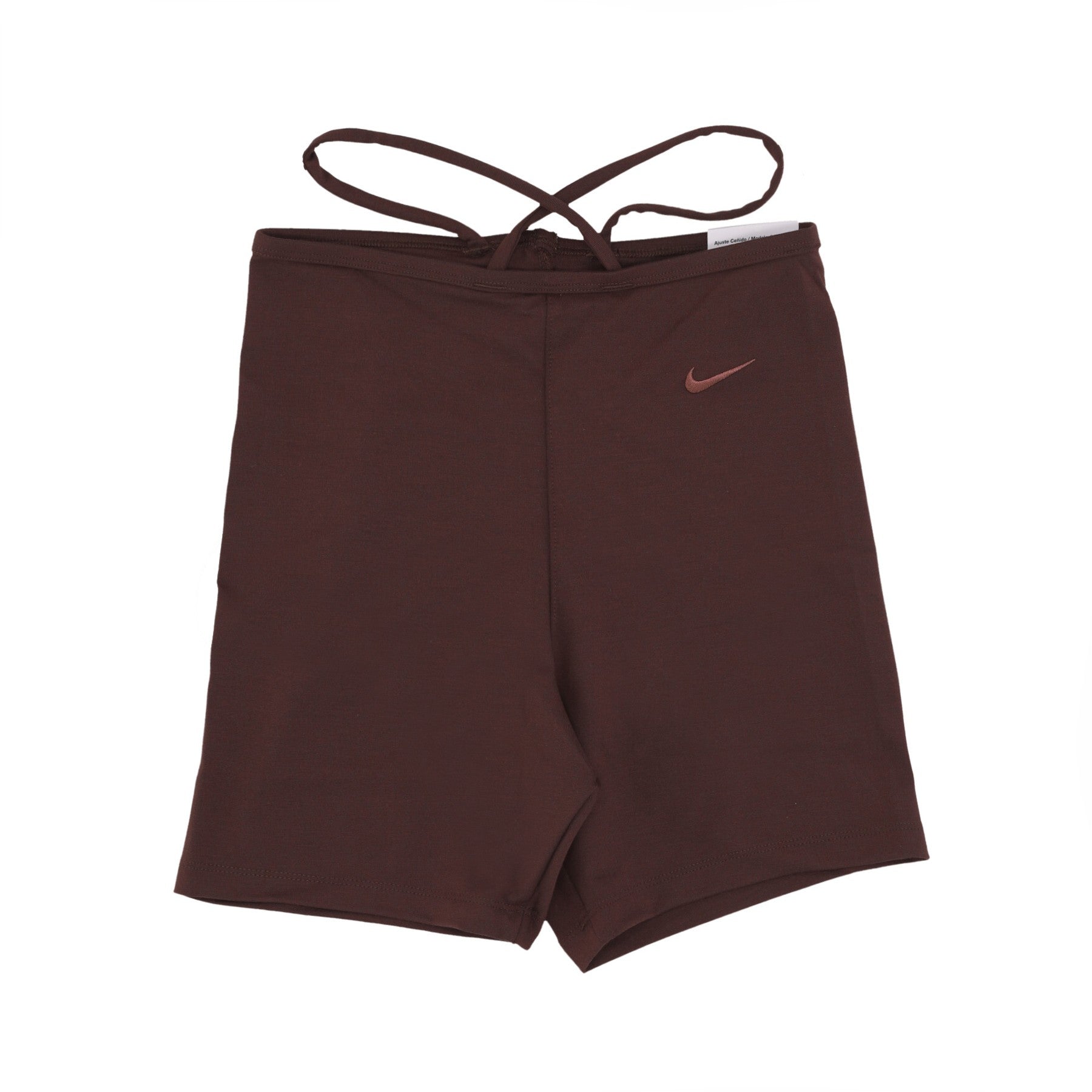 Nike, Pantaloncino Ciclista Donna Sportswear Everyday Modern Short, Earth/plum Eclipse