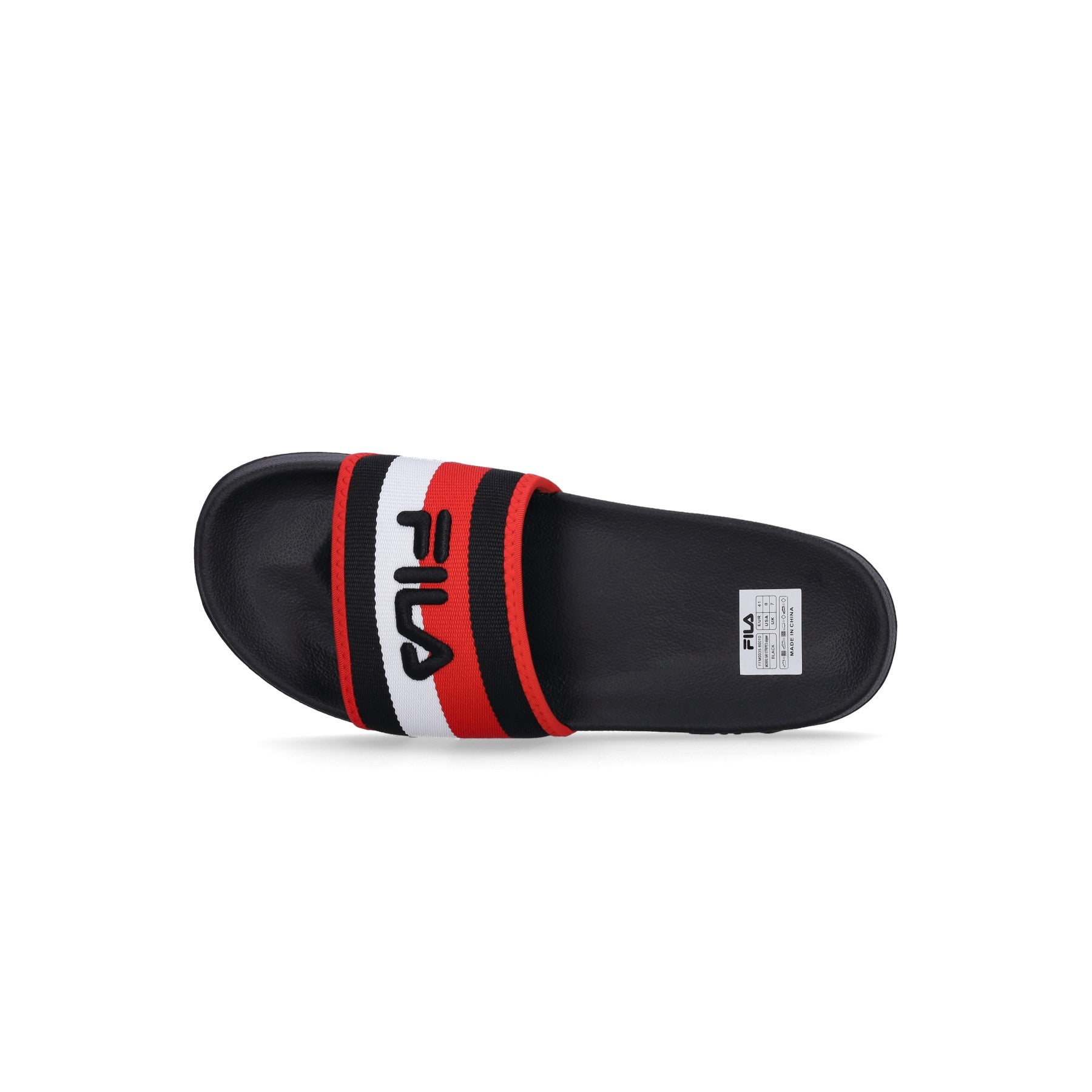 Fila, Ciabatte Uomo Morro Bay Stripes, Black