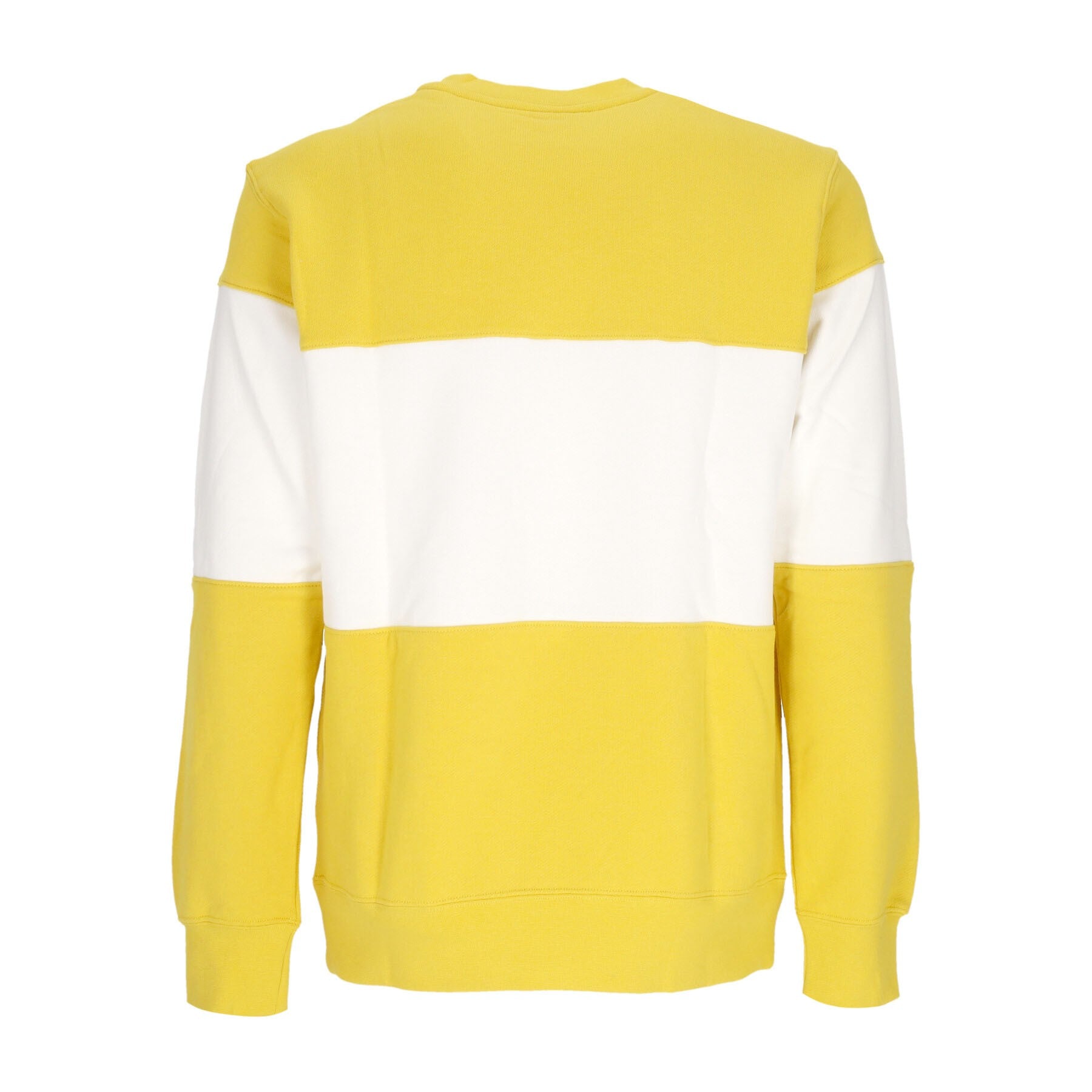 Nike, Felpa Leggera Girocollo Uomo Club Plus Colorblock Crewneck, 