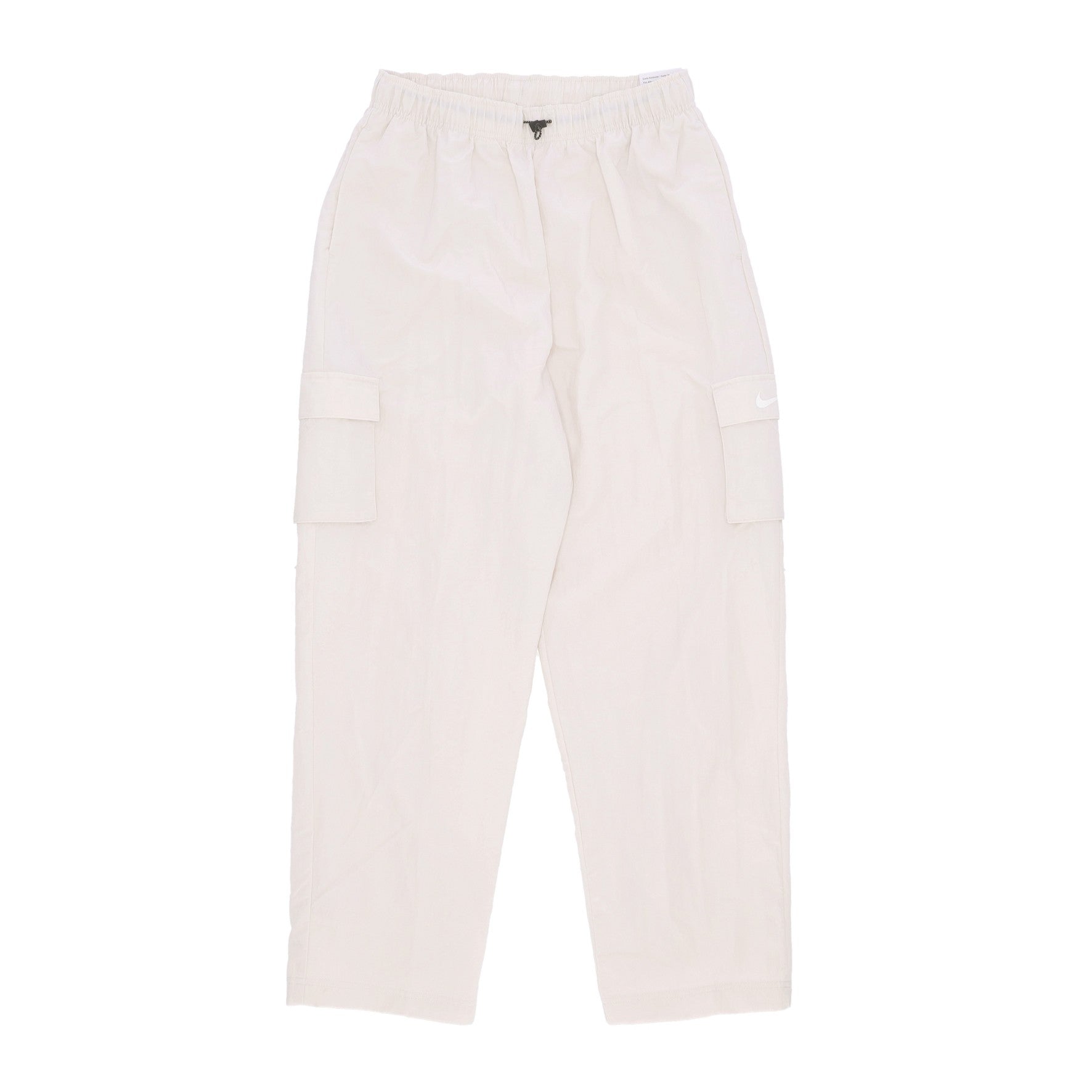 Nike, Pantalone Tuta Donna W Sportswear Essential Woven High-rise  Pant Cargo, Lt Orewood Brn/sail