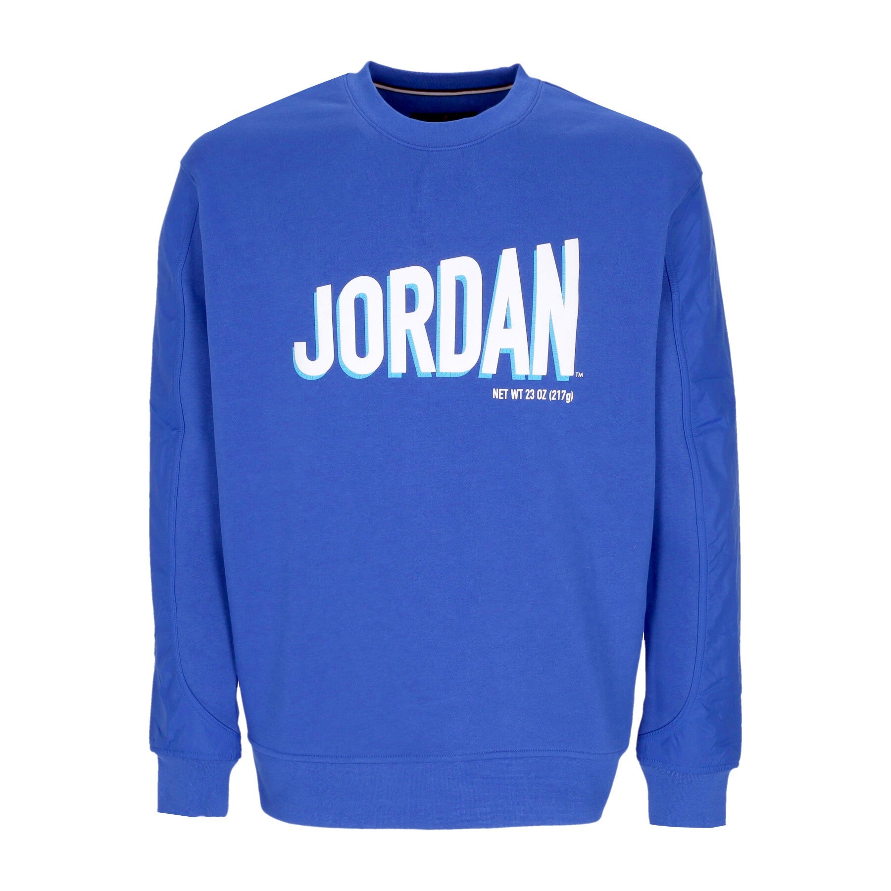 Jordan, Felpa Girocollo Uomo Flight Mvp Graphic Fleece Crewneck, Game Royal/white