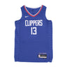 Nike Nba, Canotta Basket Uomo Nba Dri Fit Swingman Jersey Icon Edition 22 No 13 Paul George Loscli, Rush Blue