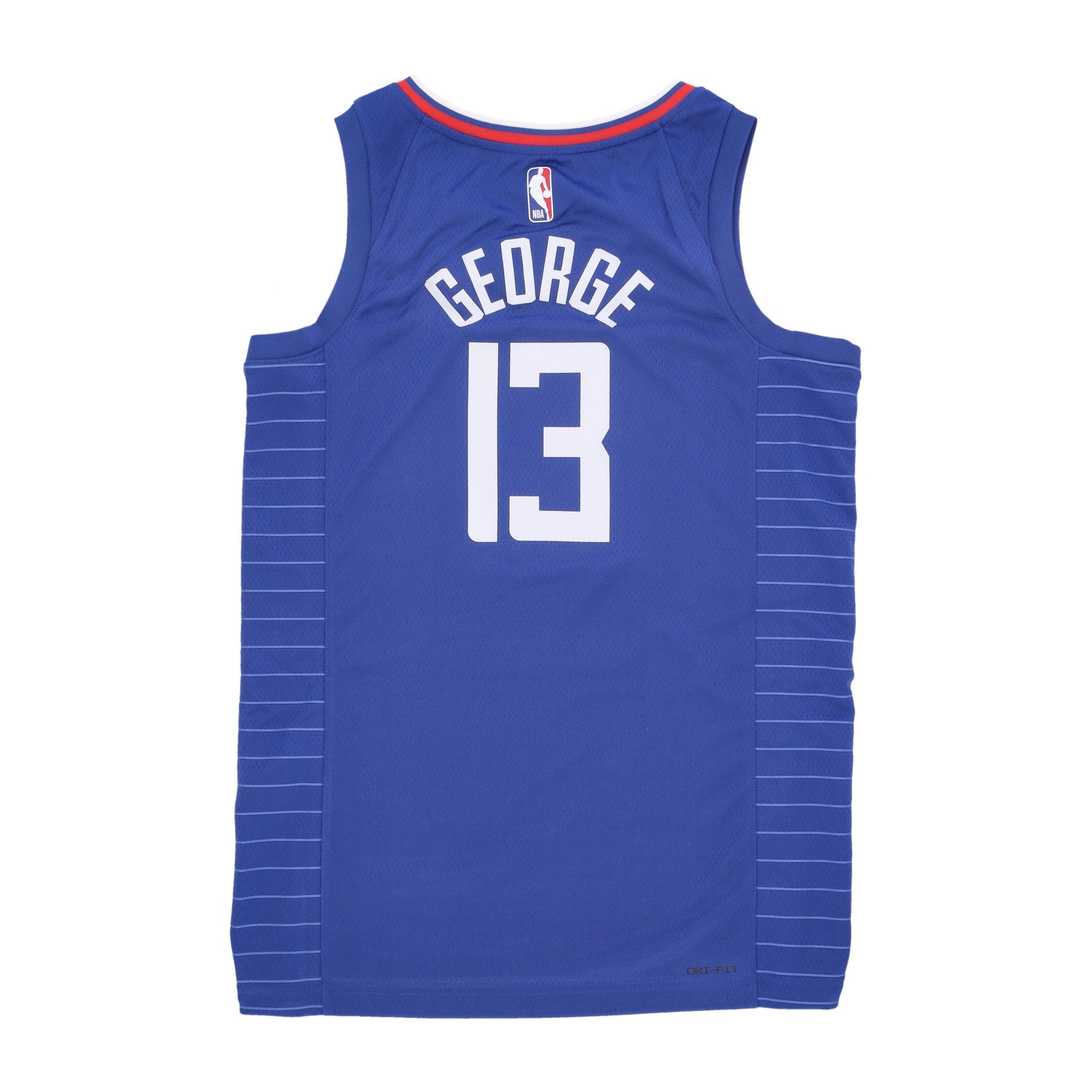 Nike Nba, Canotta Basket Uomo Nba Dri Fit Swingman Jersey Icon Edition 22 No 13 Paul George Loscli, 