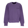 Carhartt Wip, Felpa Leggera Girocollo Donna Akron Sweat, Cassis Garment Dyed